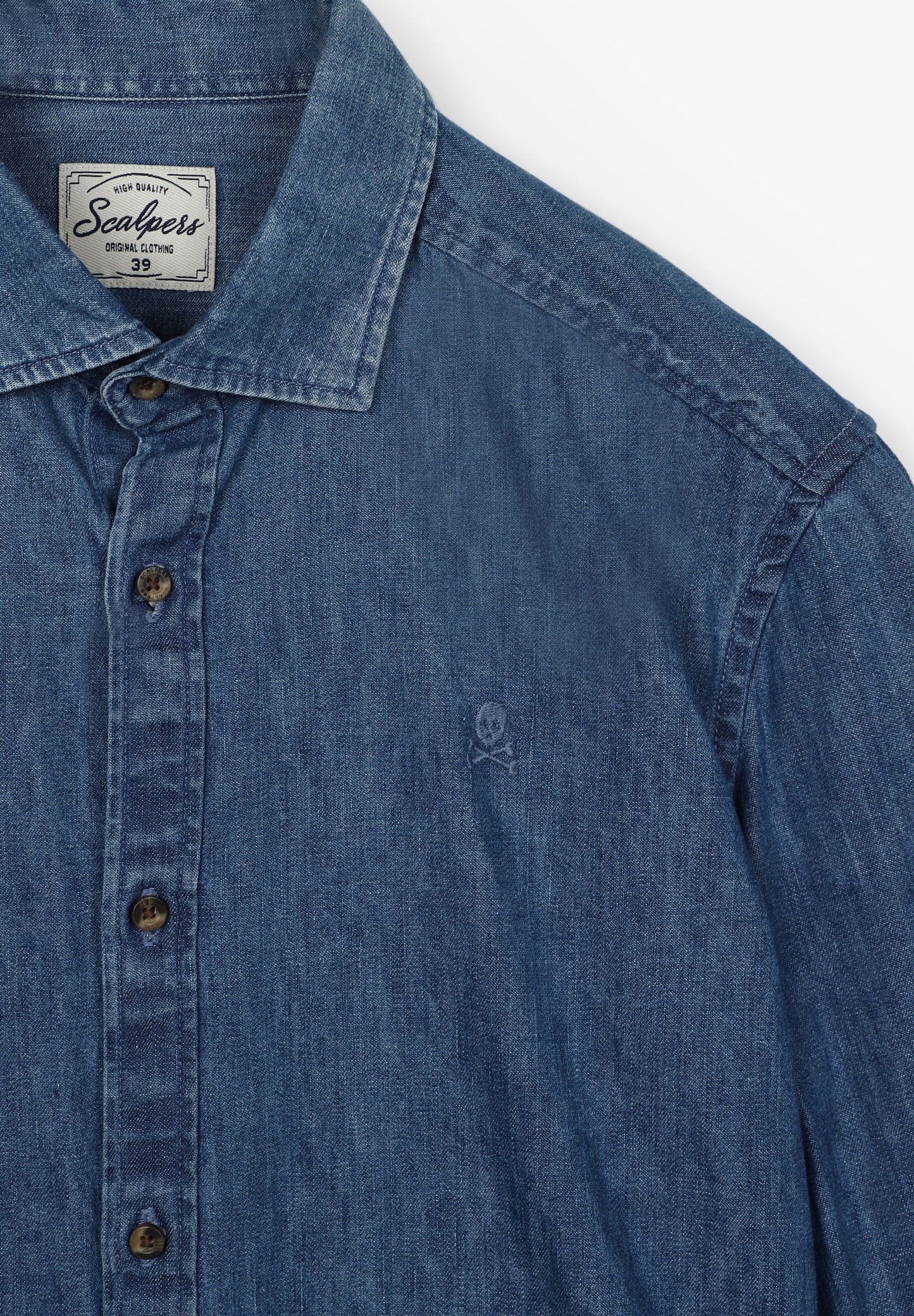 CAMISA DENIM SLIM FIT