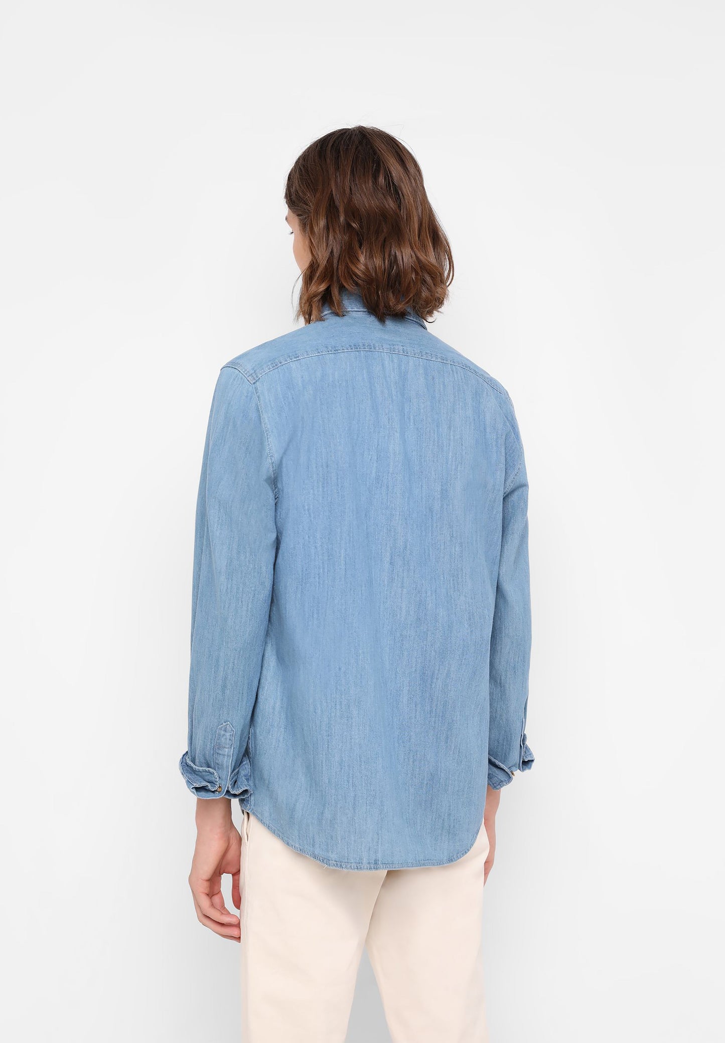 CAMISA DENIM BOLSILLOS