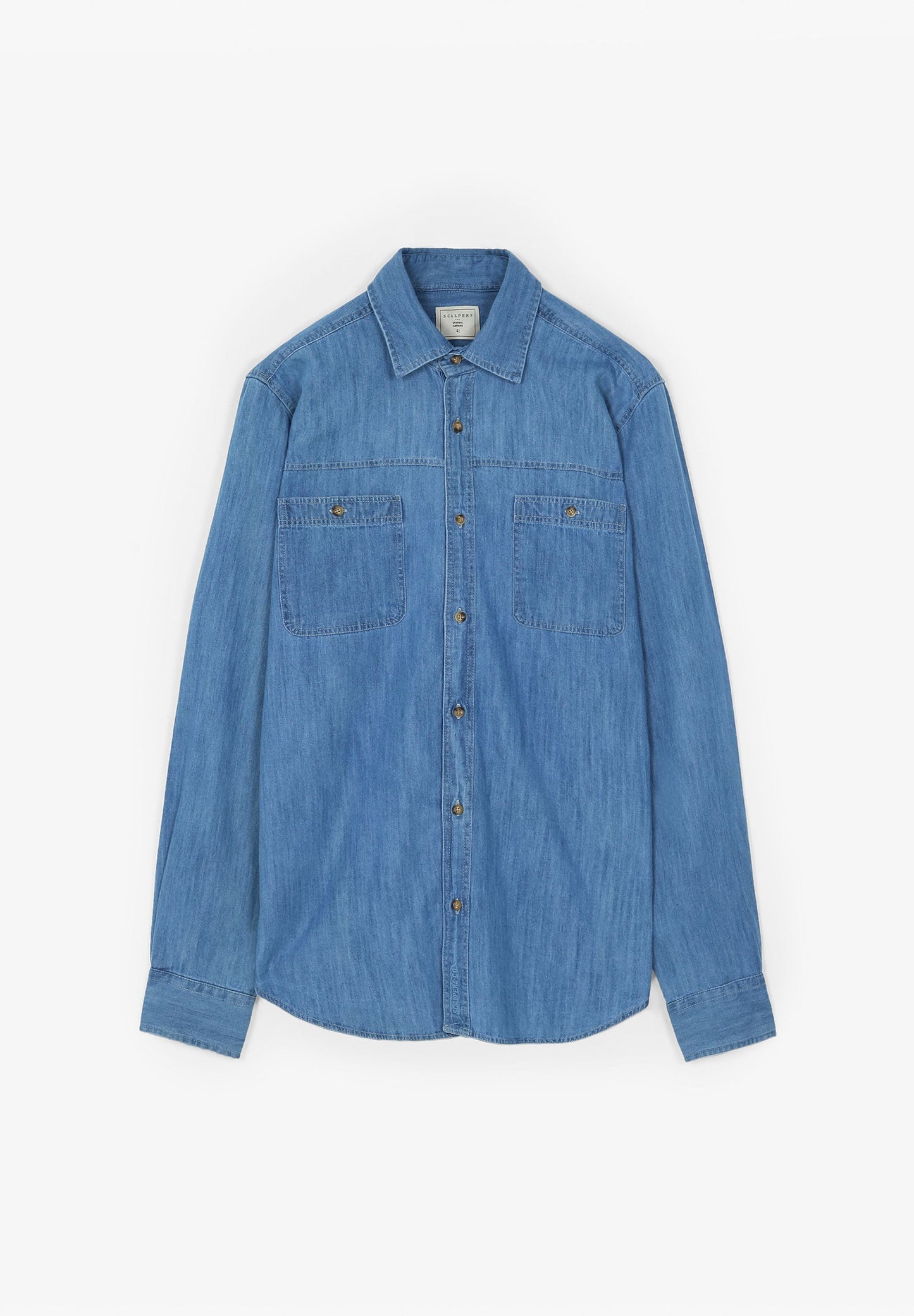 CAMISA DENIM BOLSILLOS
