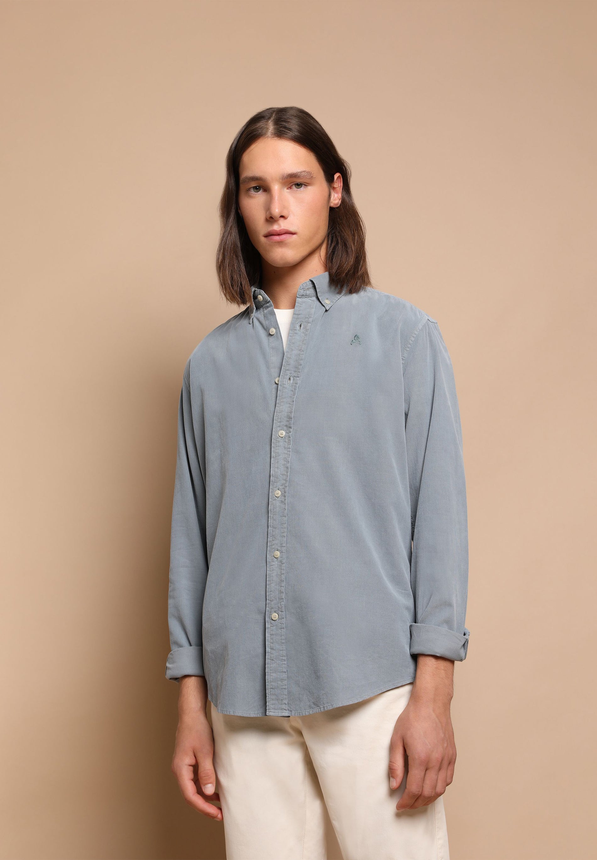 CAMISA PANA CUELLO BOTONES