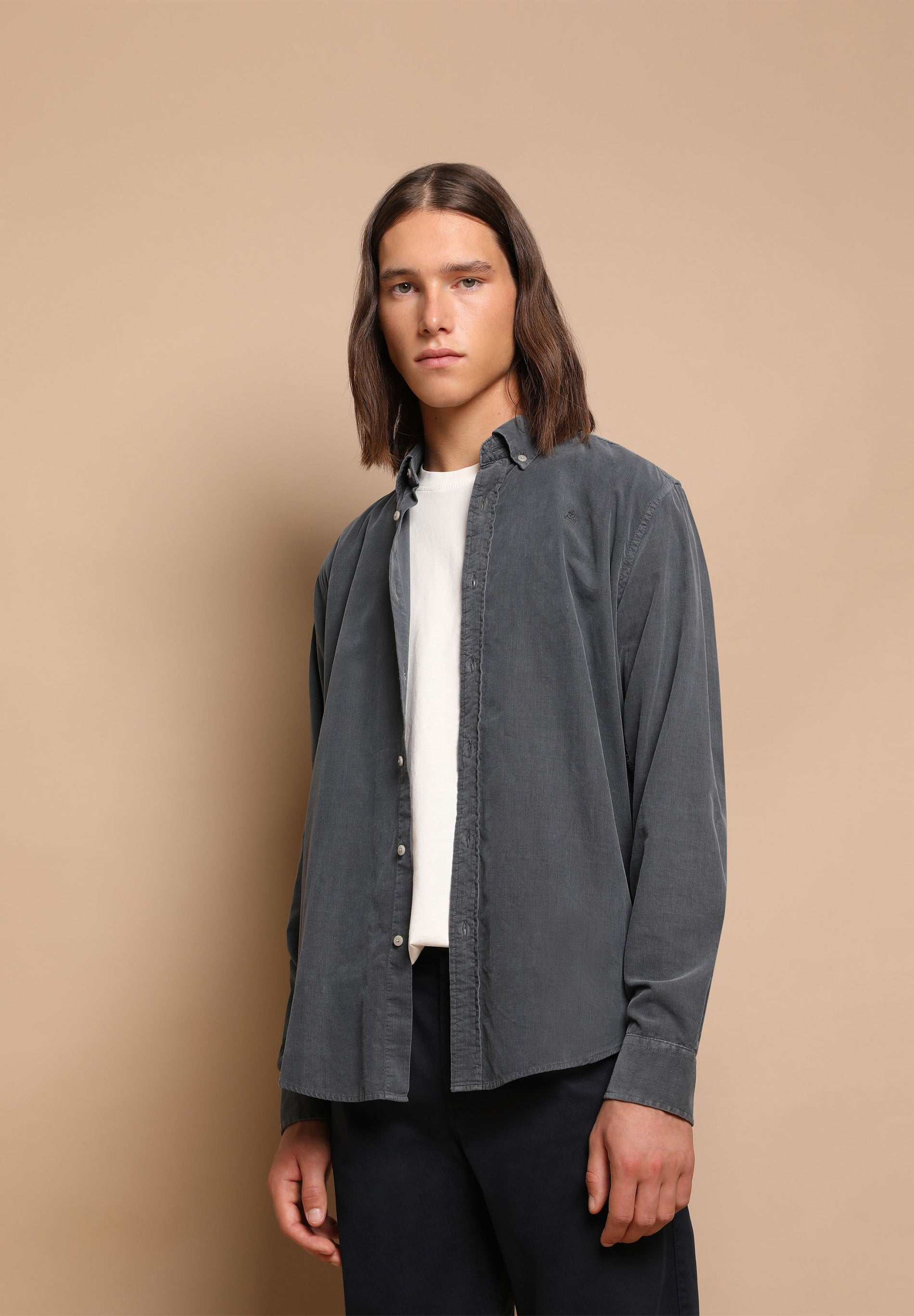 CAMISA PANA CUELLO BOTONES