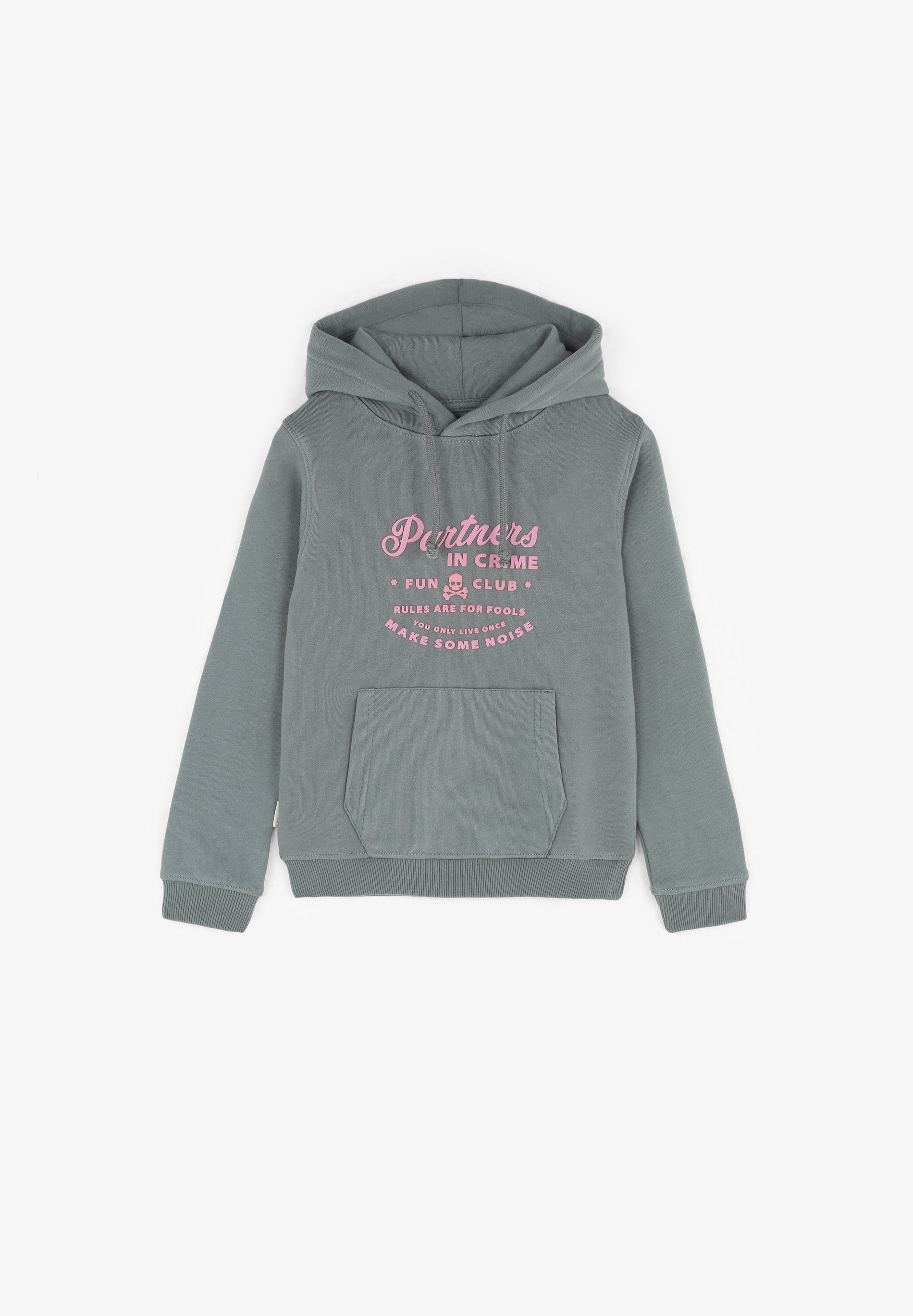 SUDADERA CAPUCHA PRINT FRONTAL