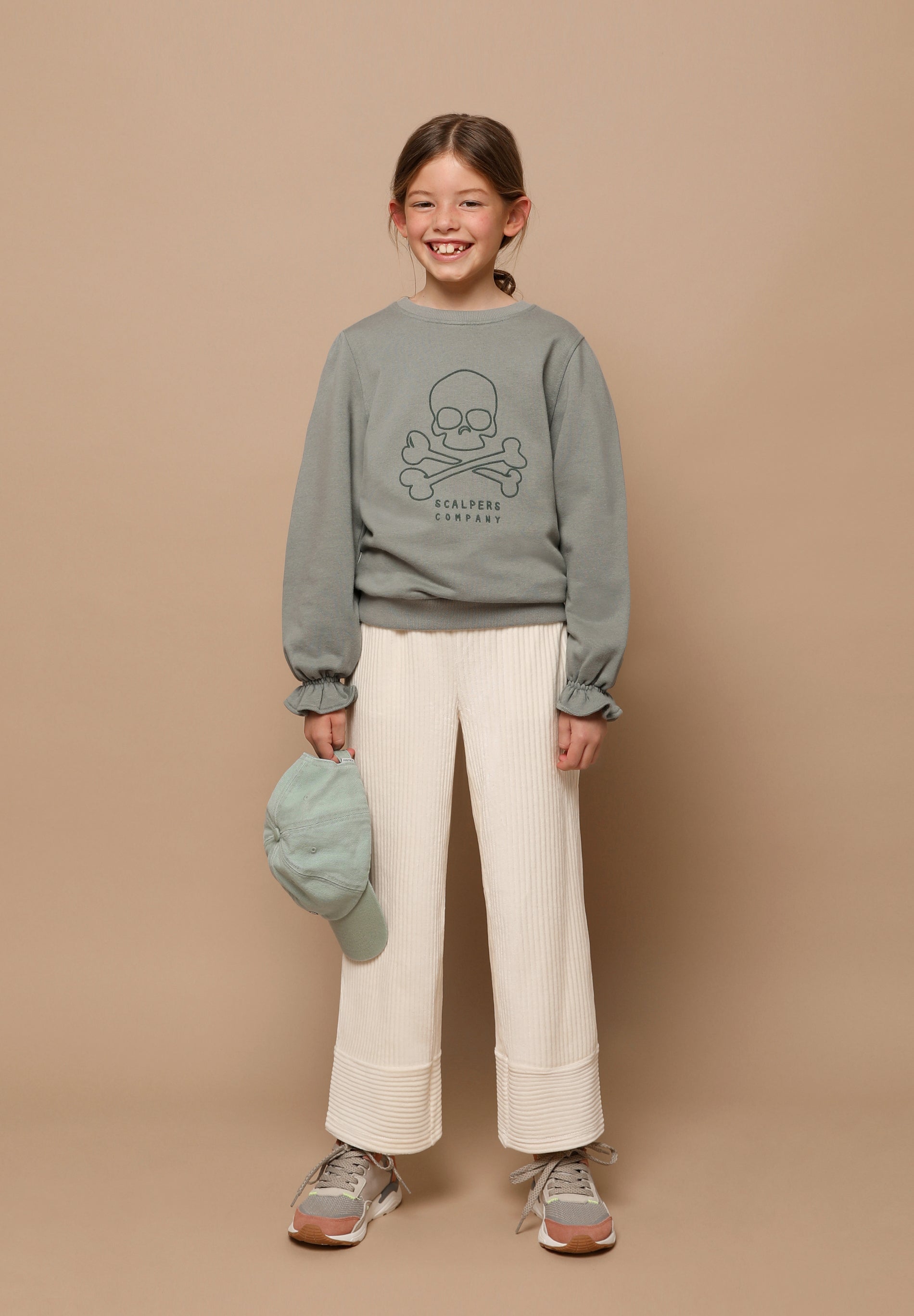 SUDADERA MANGA FRUNCE