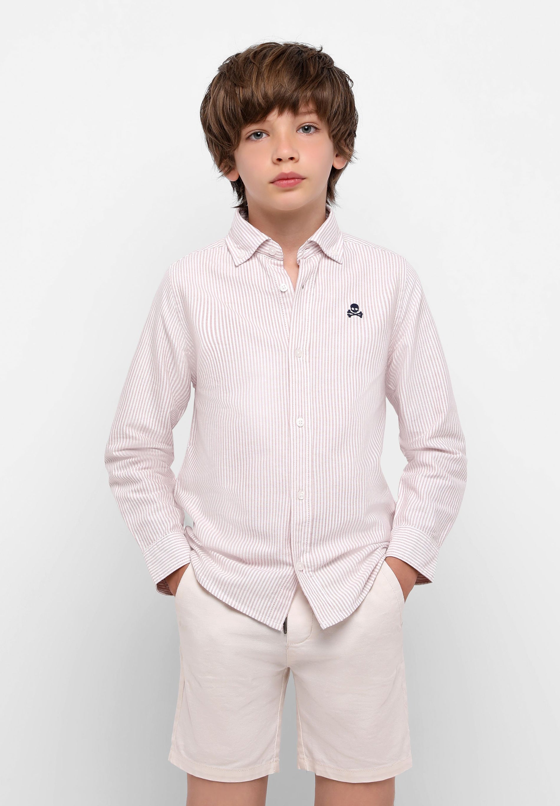CAMISA OXFORD RAYAS