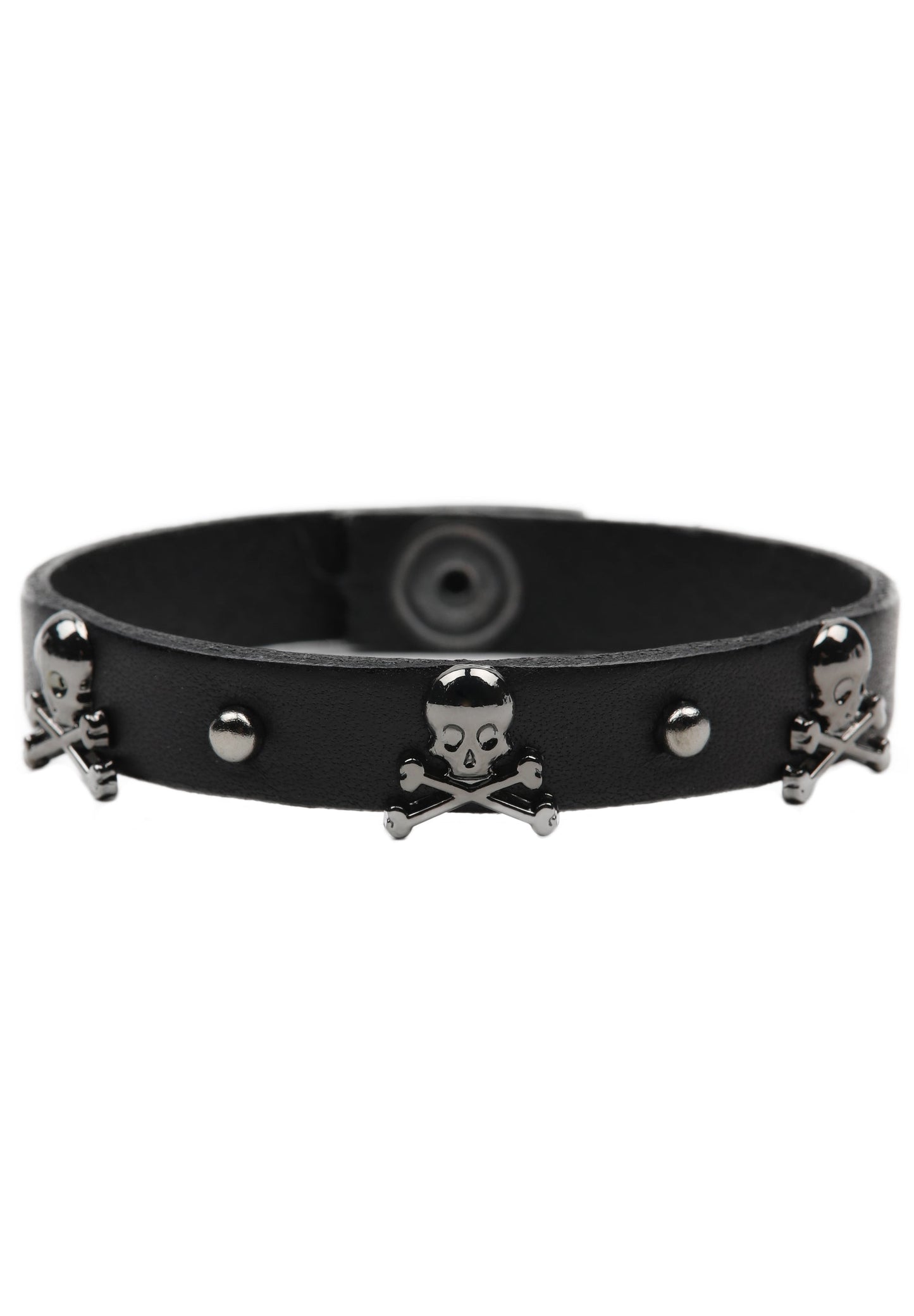 PULSERA TACHAS CALAVERAS