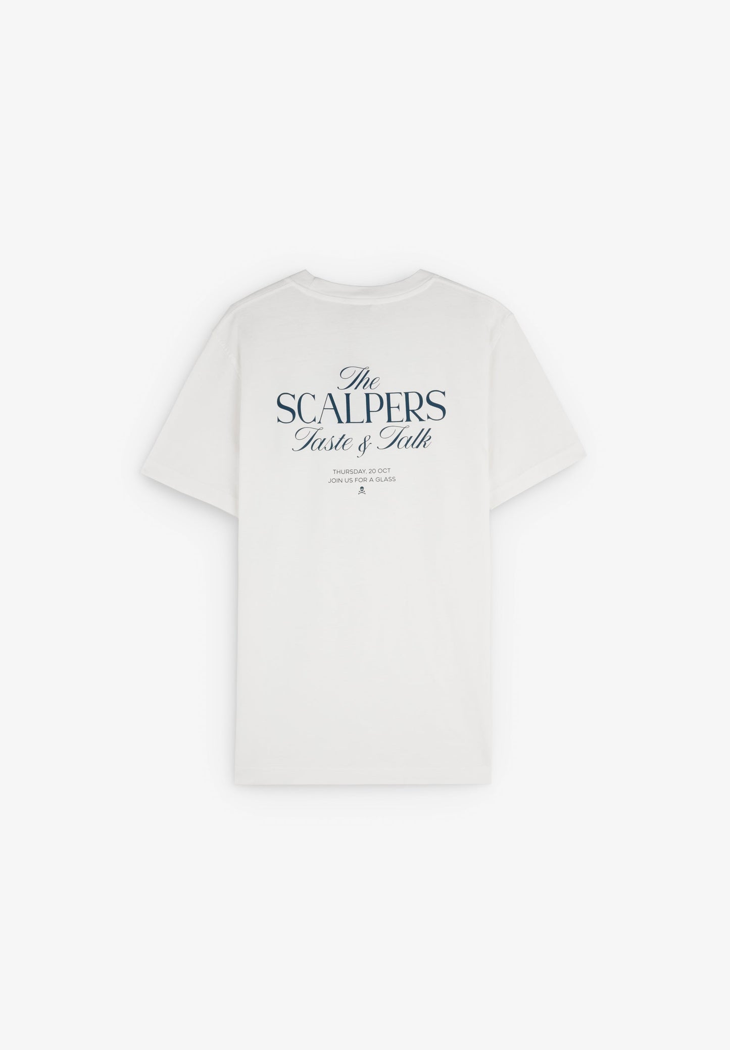 POLERA PRINT LOGO CONTRASTE