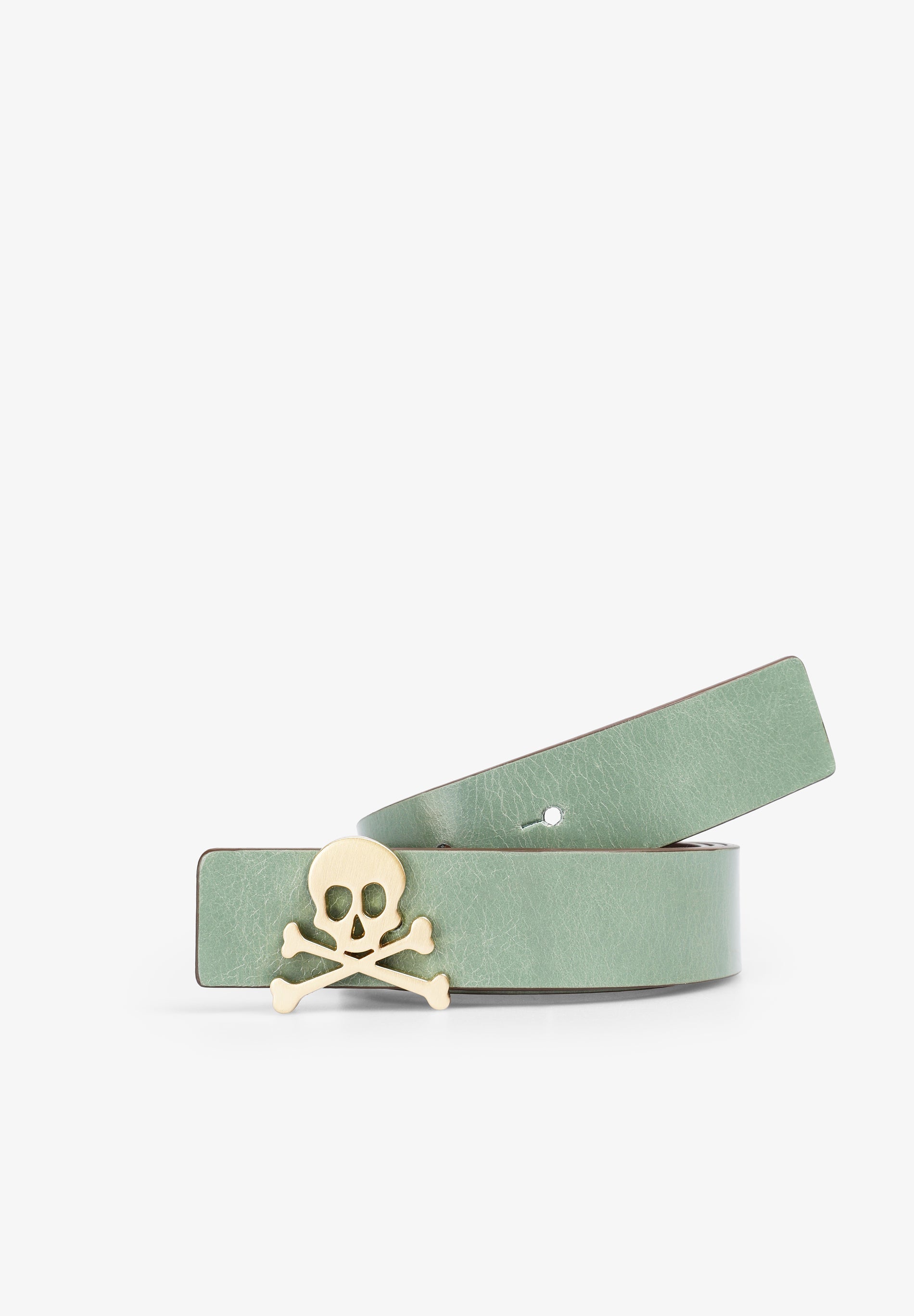 CINTURÓN REVERSIBLE PIEL CALAVERA