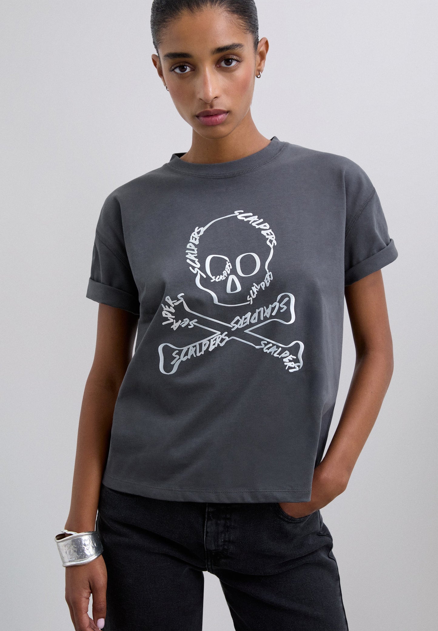 POLERA PRINT CALAVERA