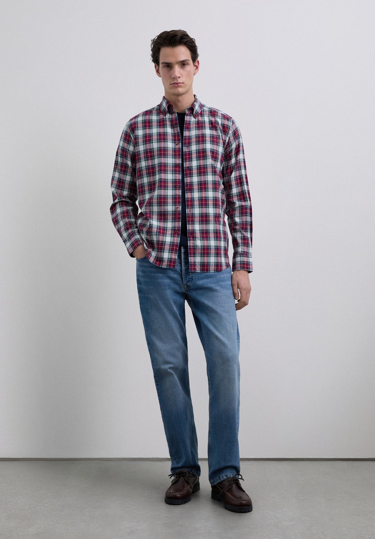 CAMISA ALGODÓN CUADROS