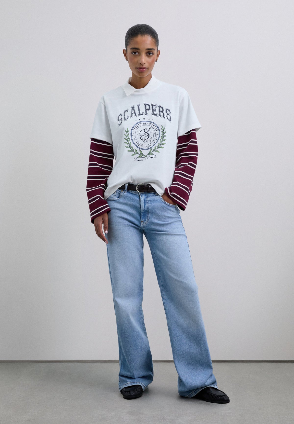 POLERA ALGODÓN PRINT LOGO