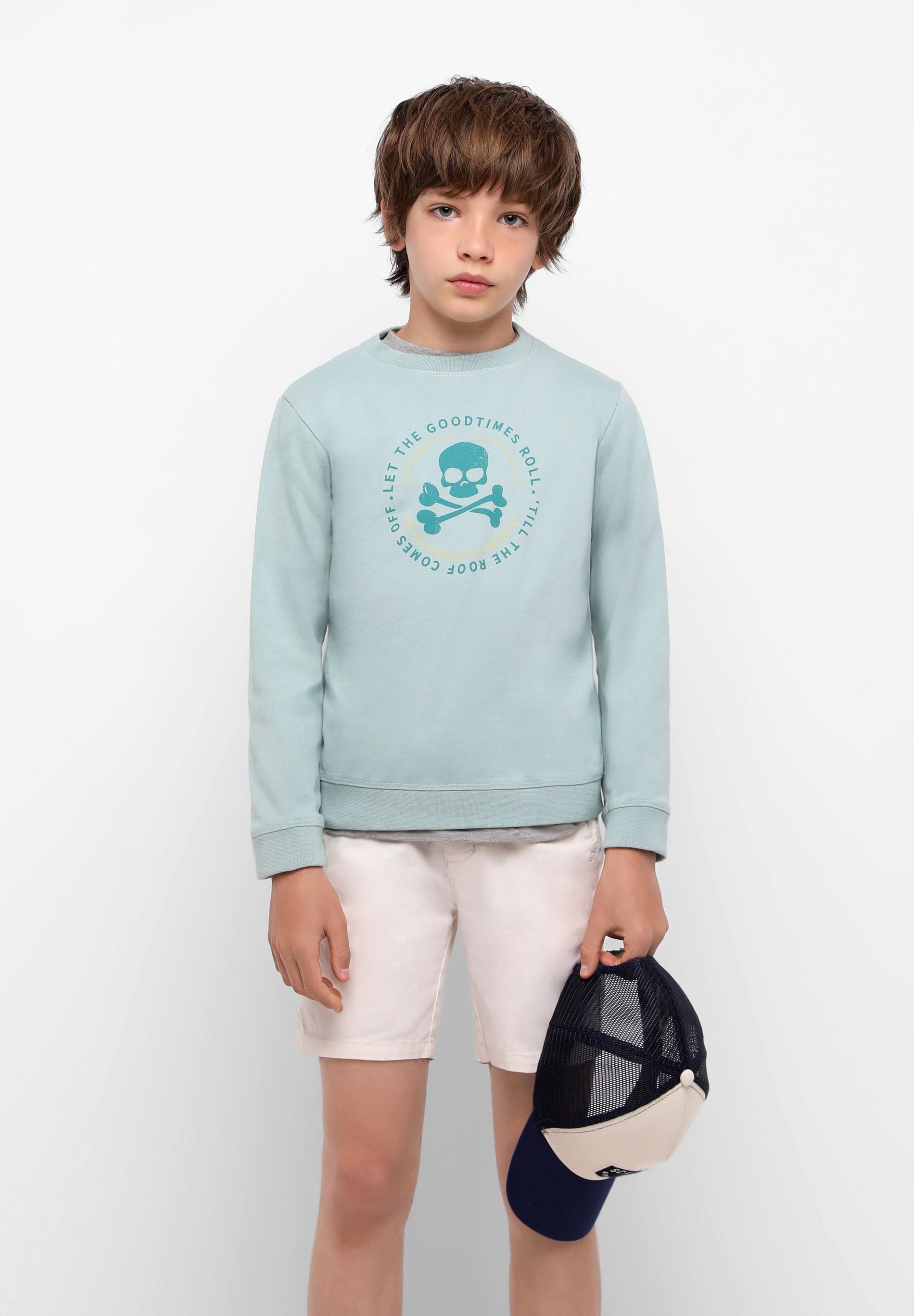 SUDADERA CUELLO ROLL