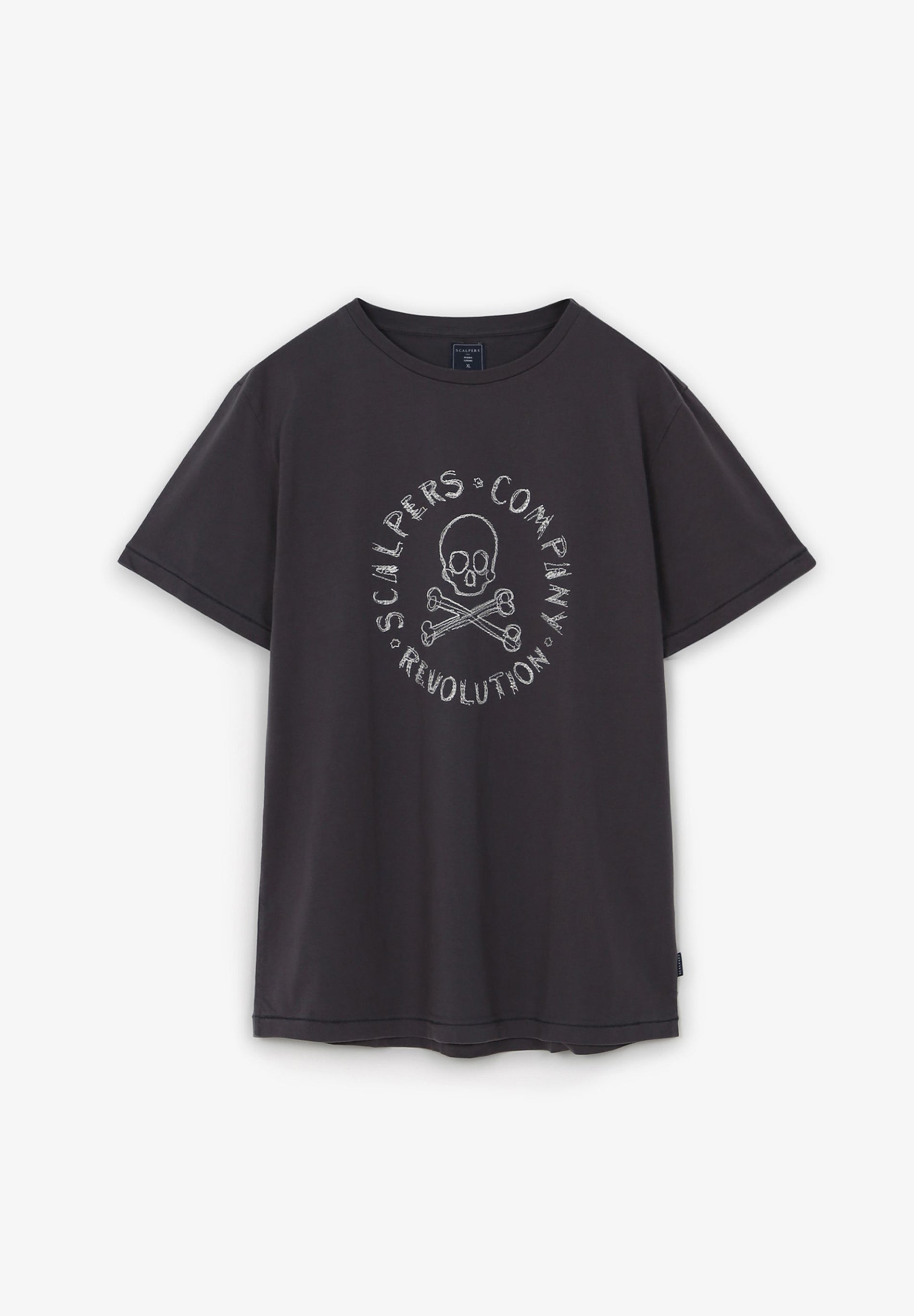 CAMISETA BORDADO CALAVERA