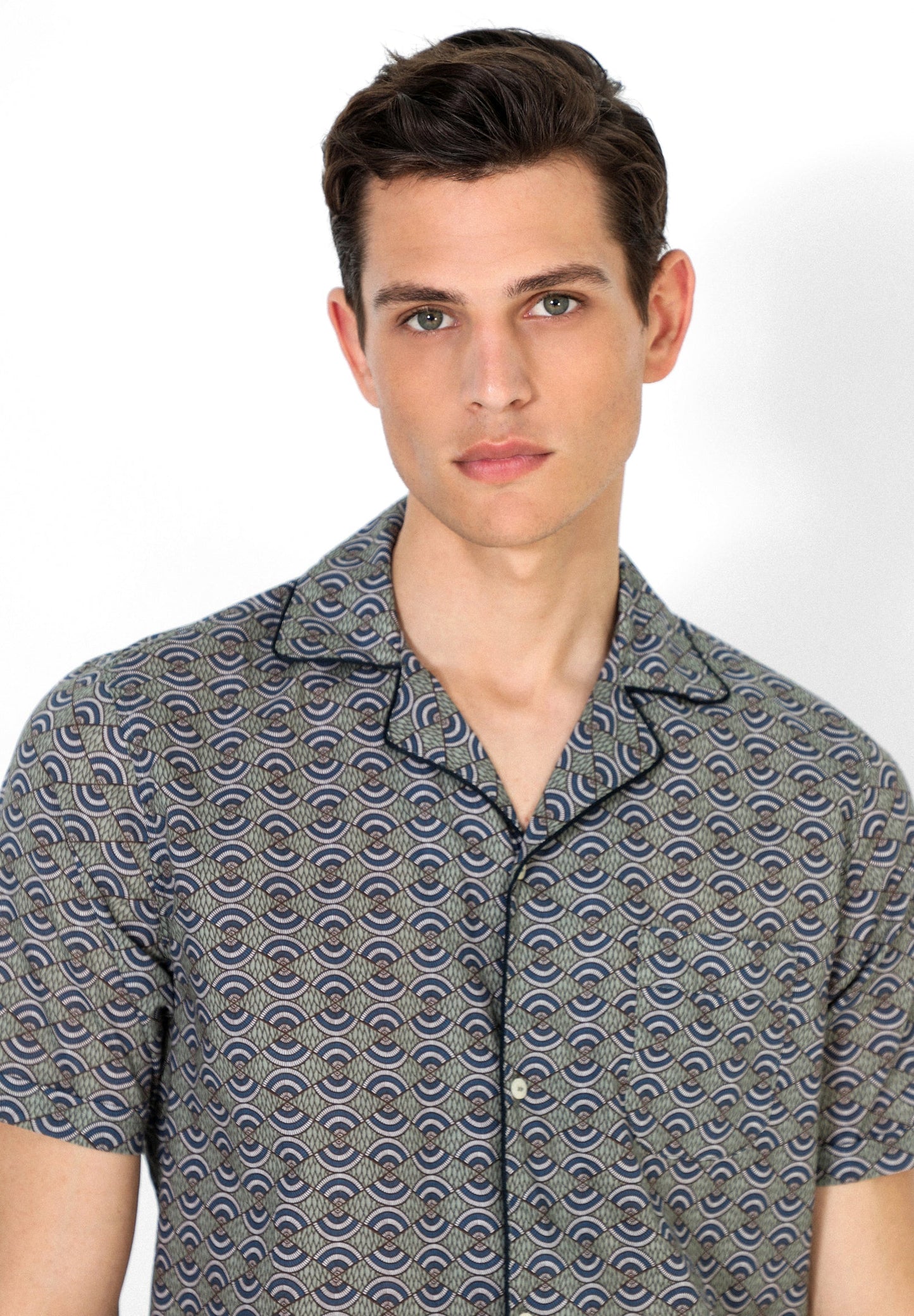 CAMISA PREMIUM PIJAMERA ESTAMPADA
