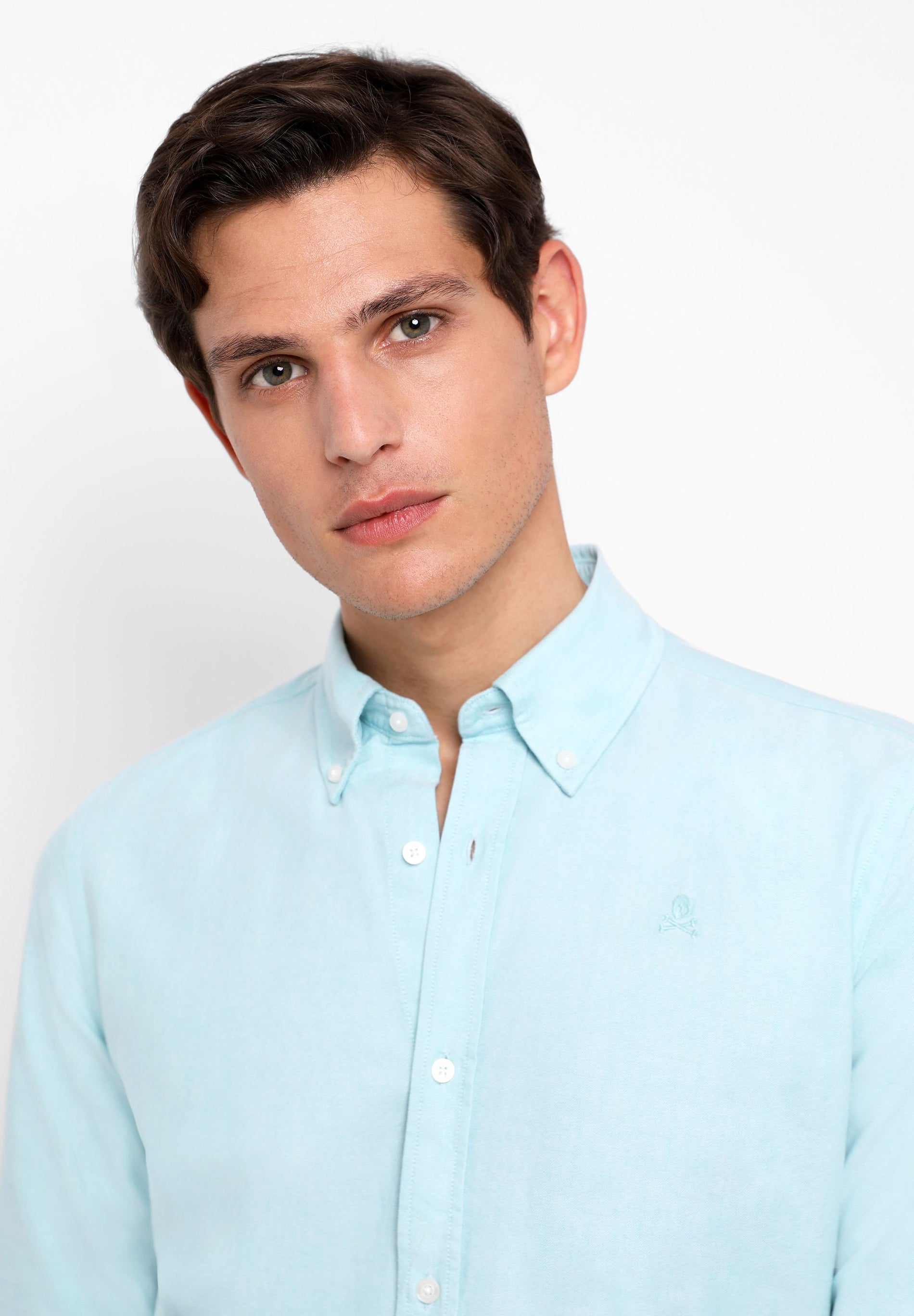 CAMISA OXFORD CUELLO BOTONES