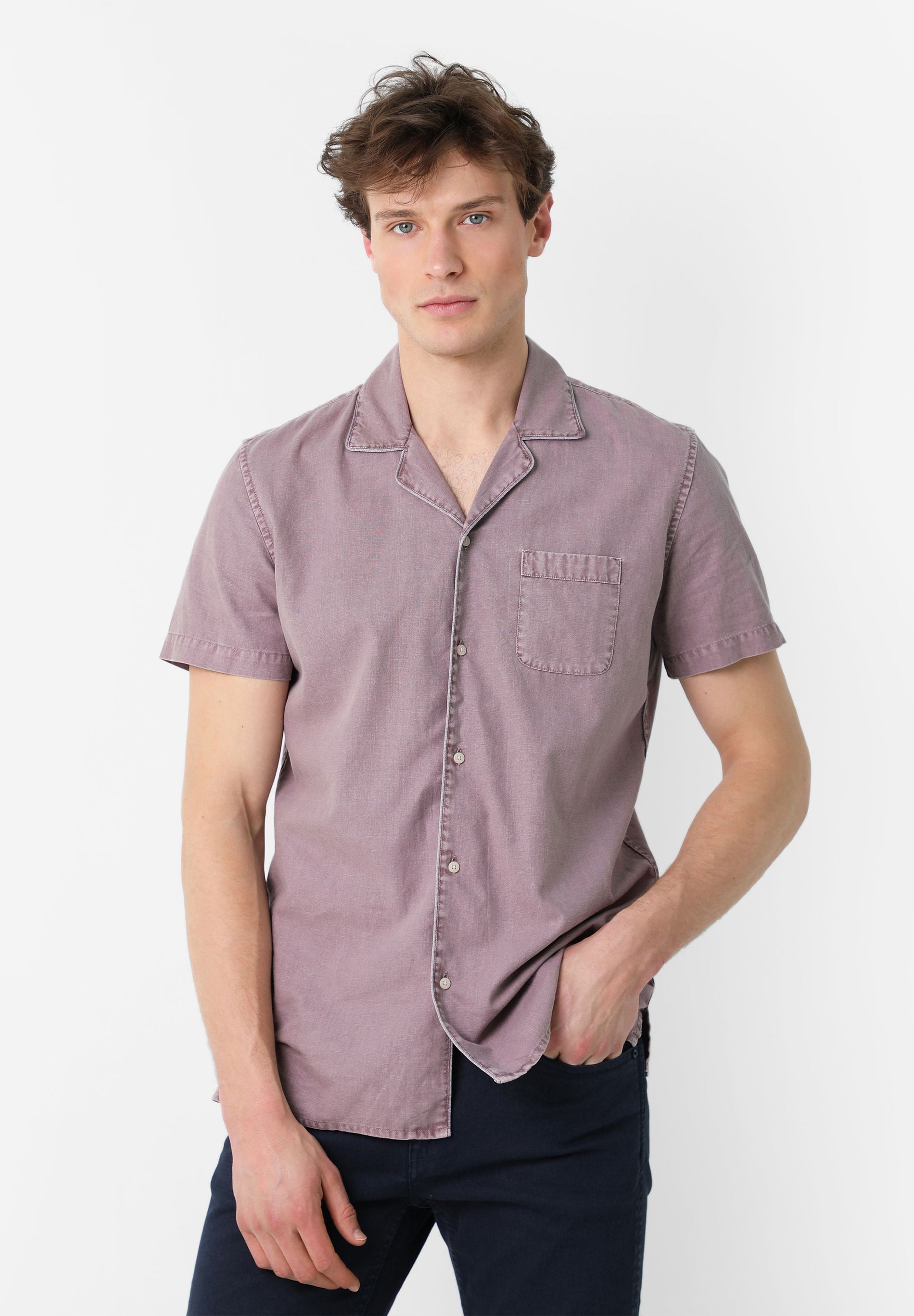 CAMISA MANGA CORTA BOLSILLO