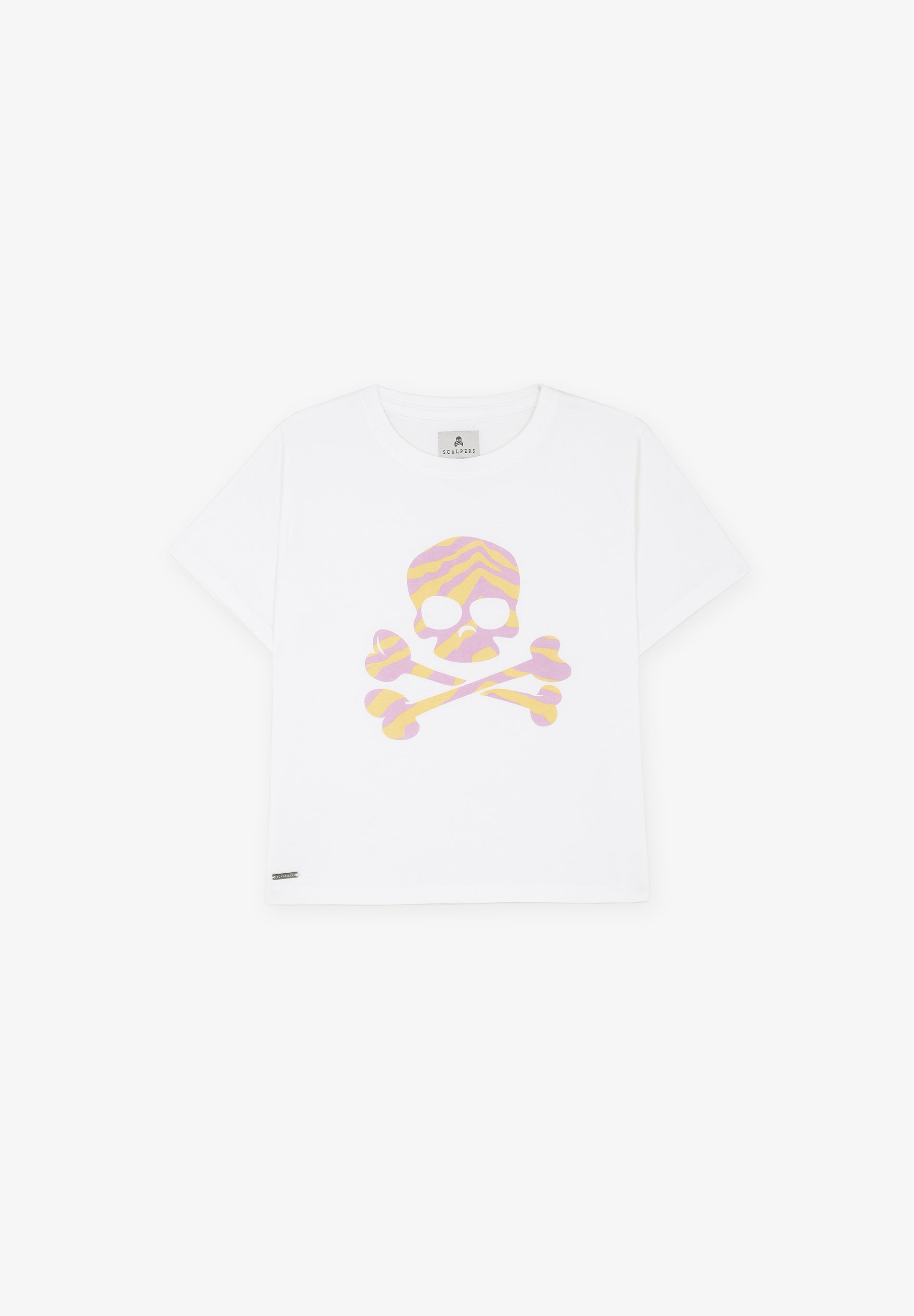 CAMISETA CALAVERA PRINT CEBRA