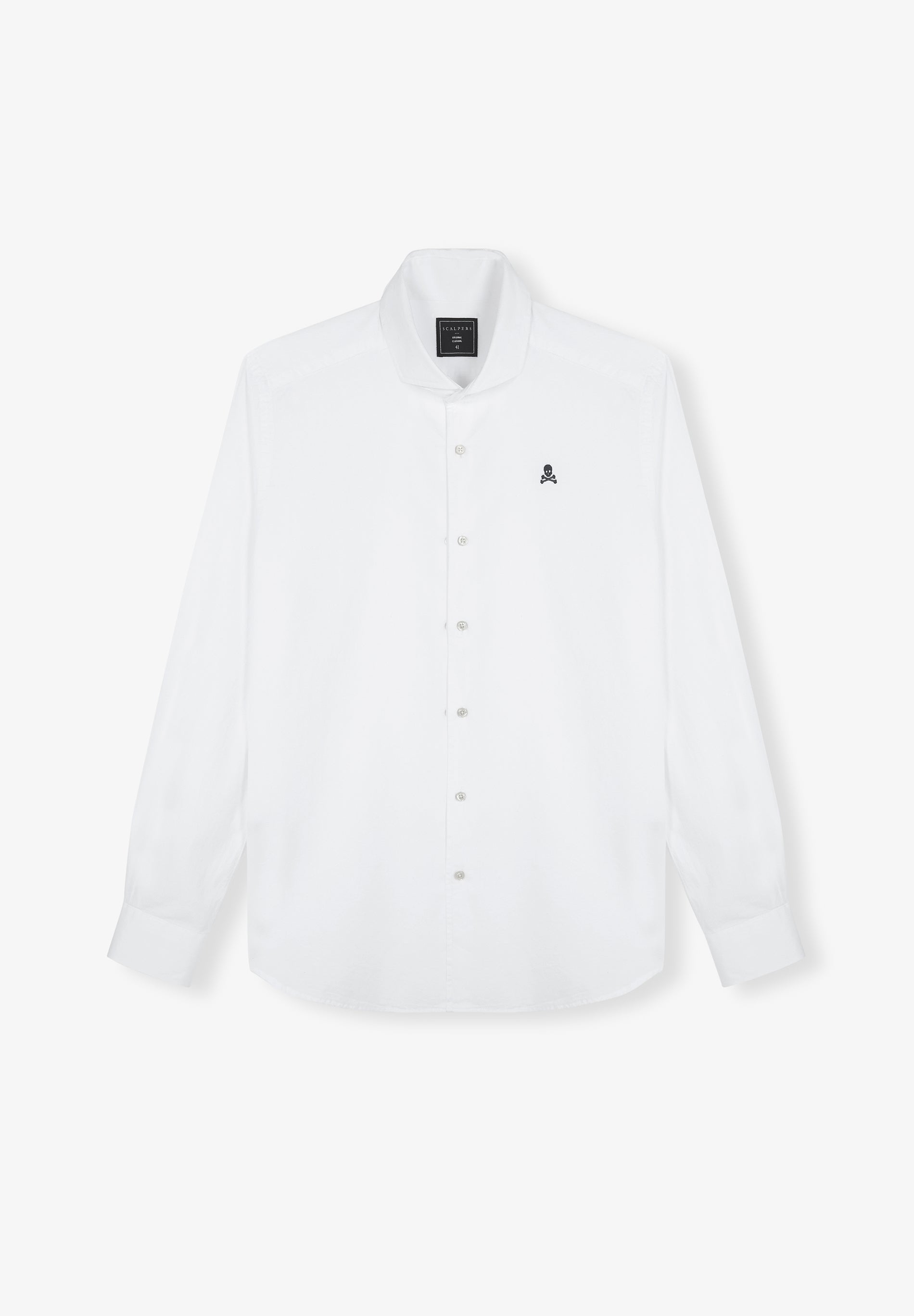 CAMISA CALAVERA CONTRASTE