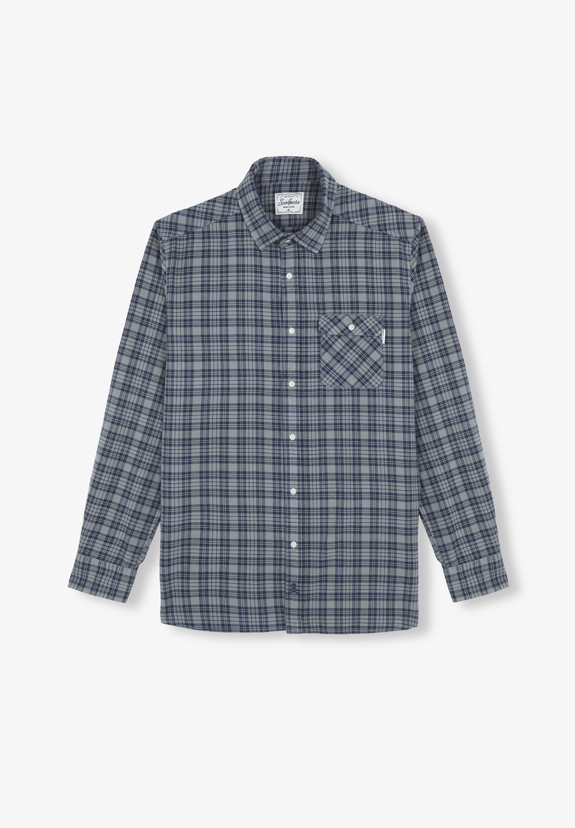 CAMISA CUADROS BOLSILLO