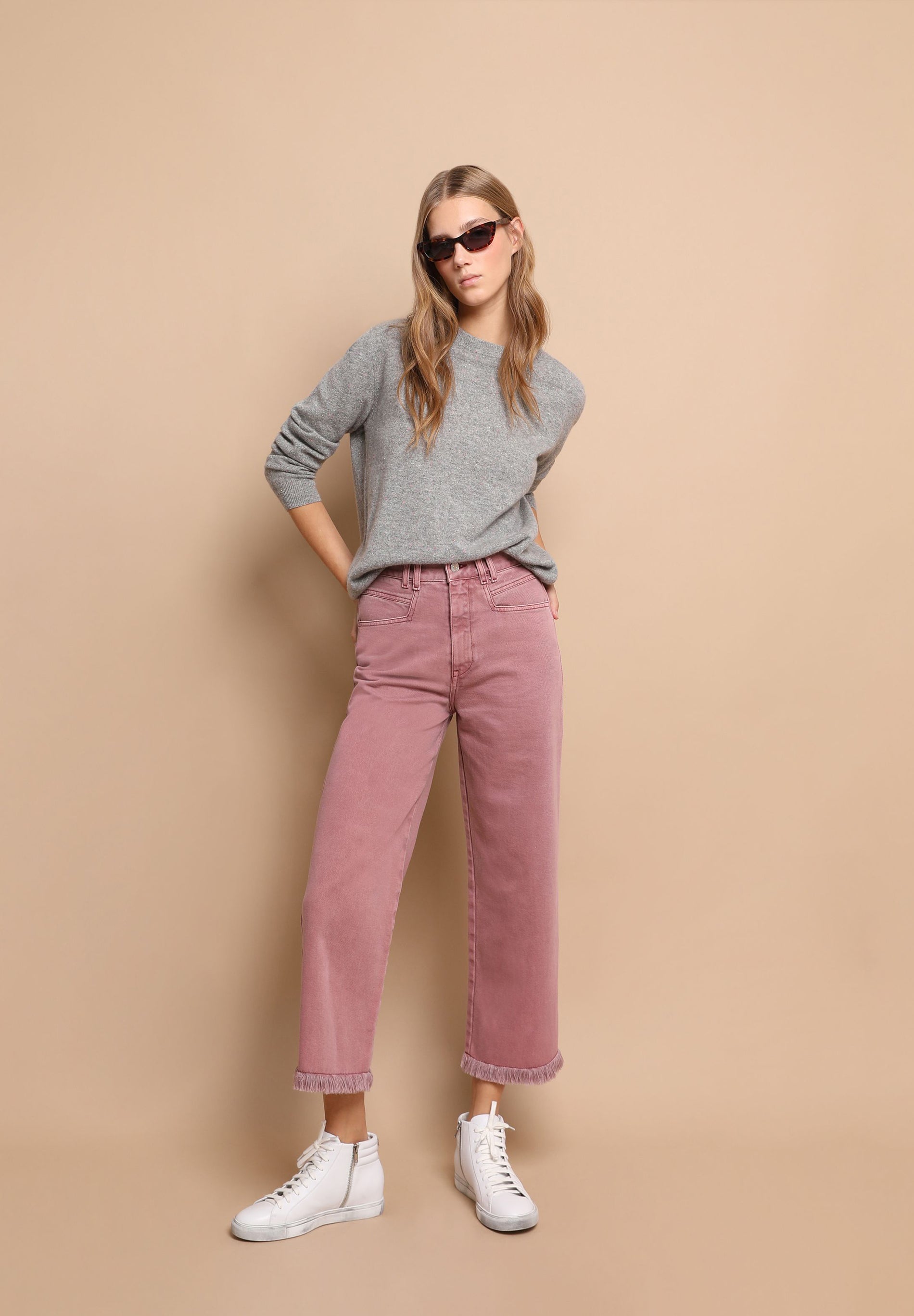 JEANS LAVADOS DESFLECADOS