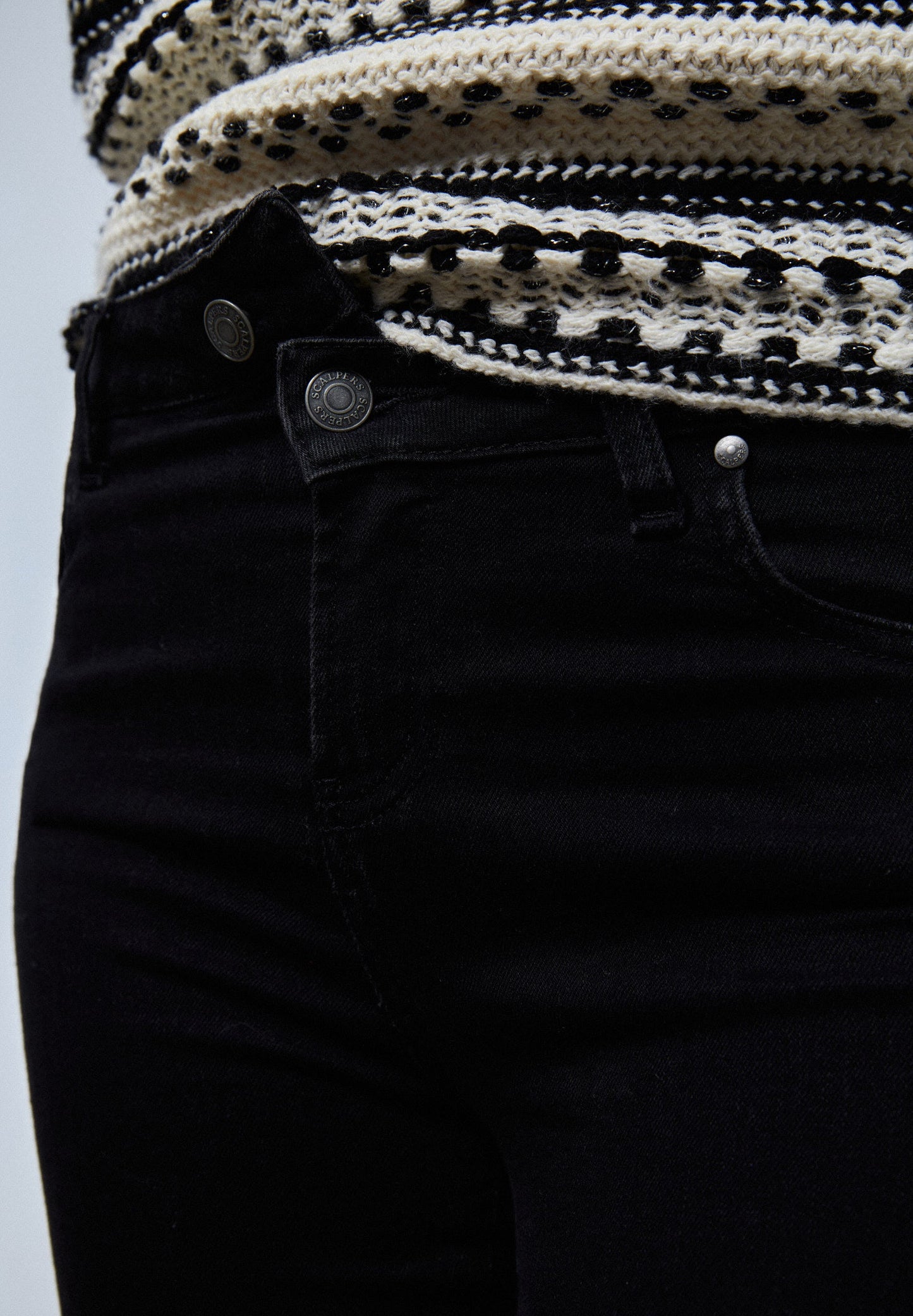 JEANS SKINNY BOTONES - Scalpers