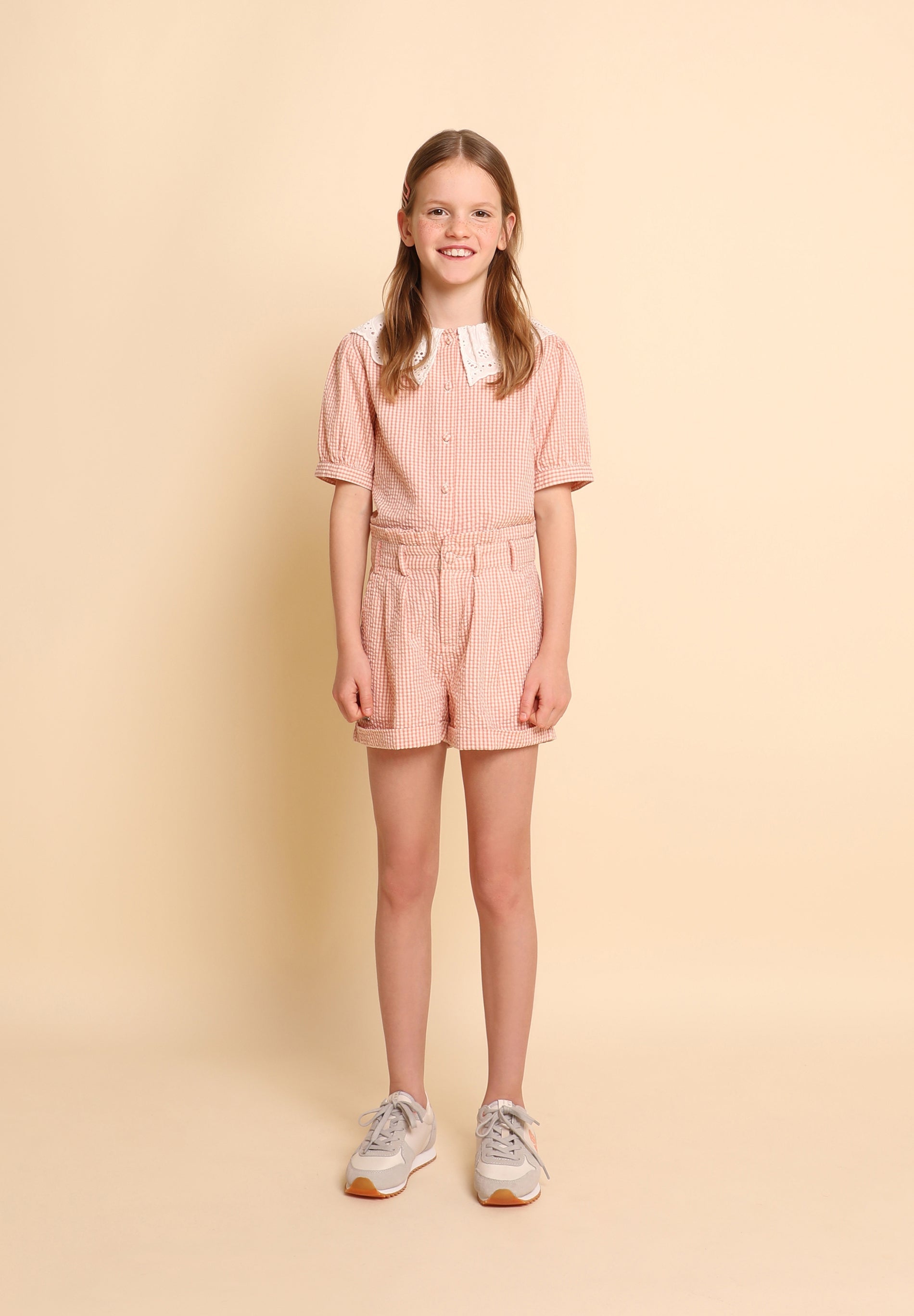 SHORTS CUADROS MINI
