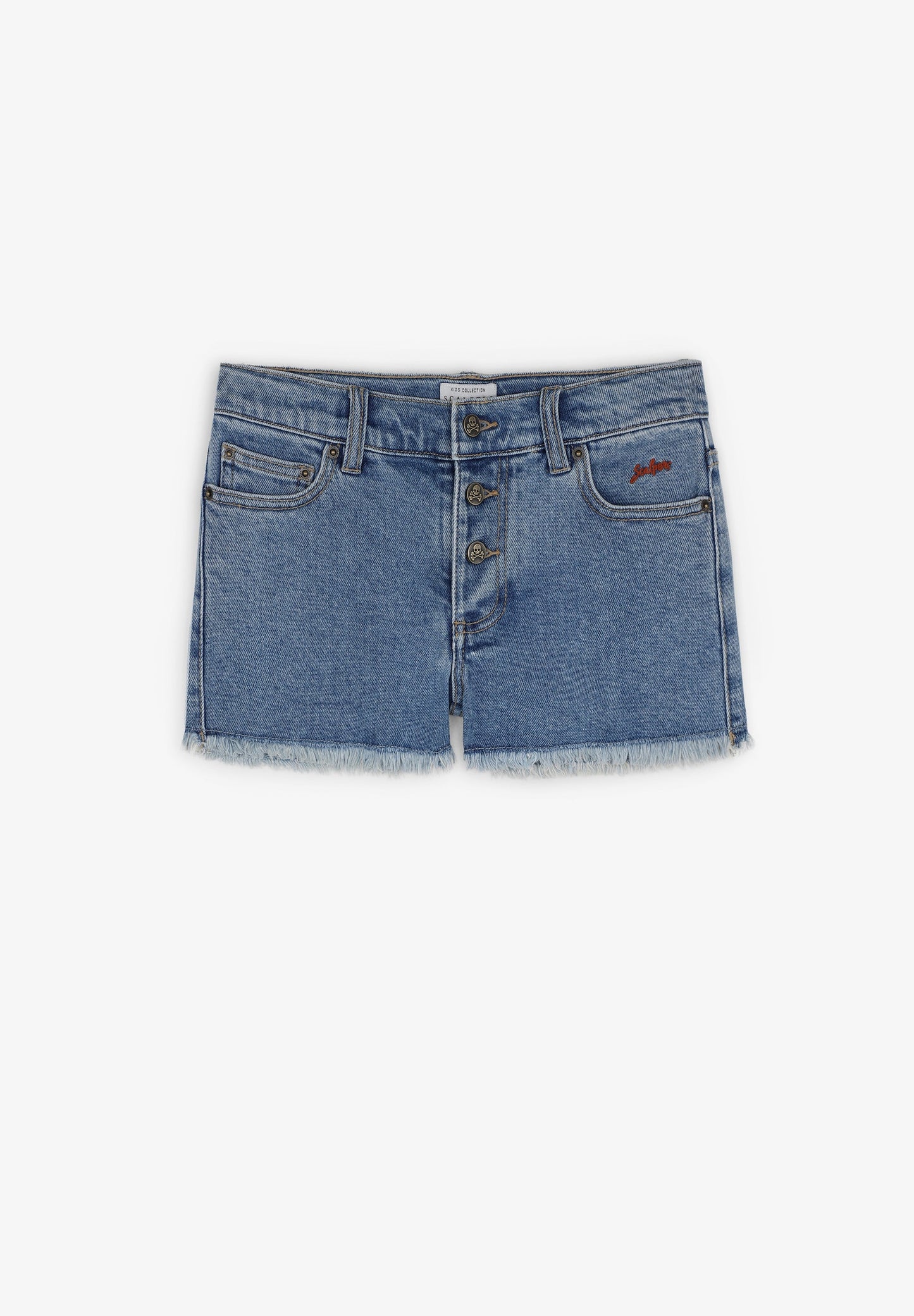 BERMUDAS DENIM DESFLECADA