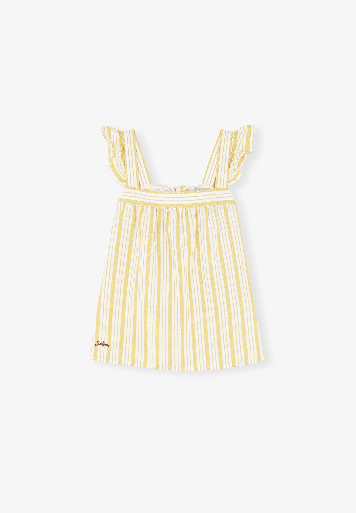 BLUSA RAYAS LAZO TRASERO
