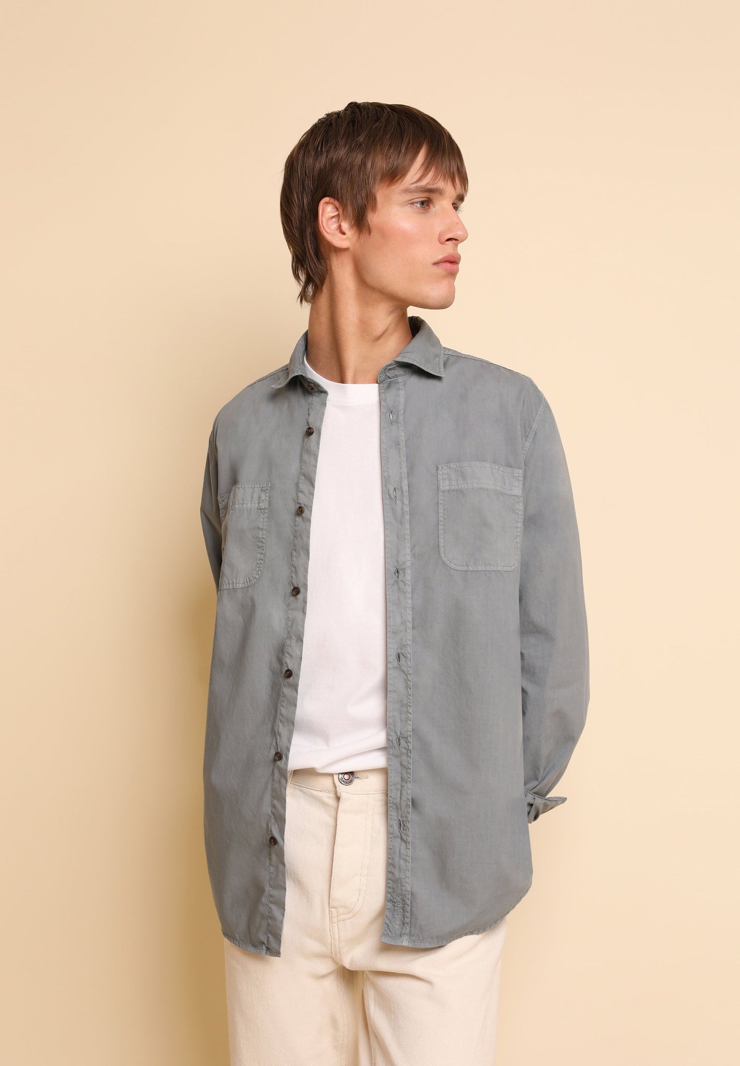 CAMISA FLUIDA BOLSILLOS