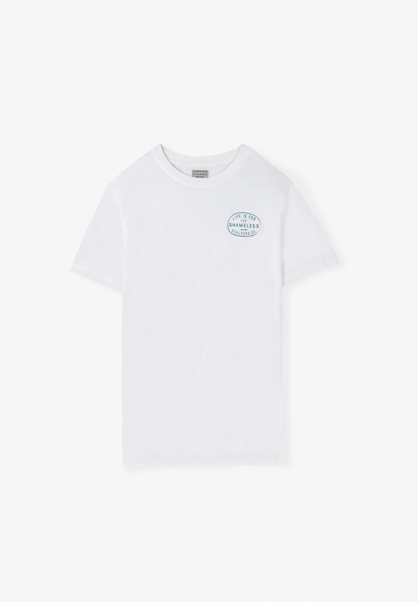 CAMISETA LAVADA PRINT CONTRASTE