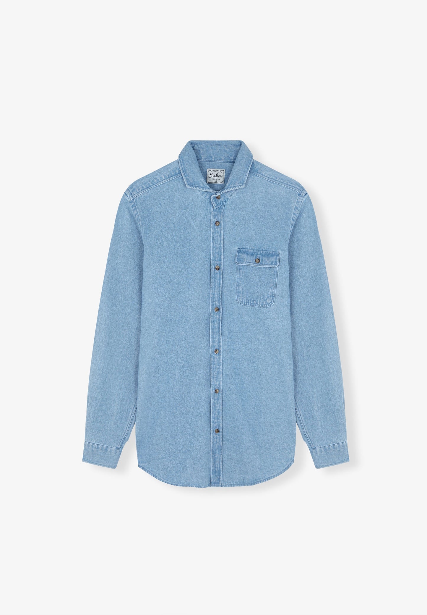 CAMISA DENIM BOLSILLO