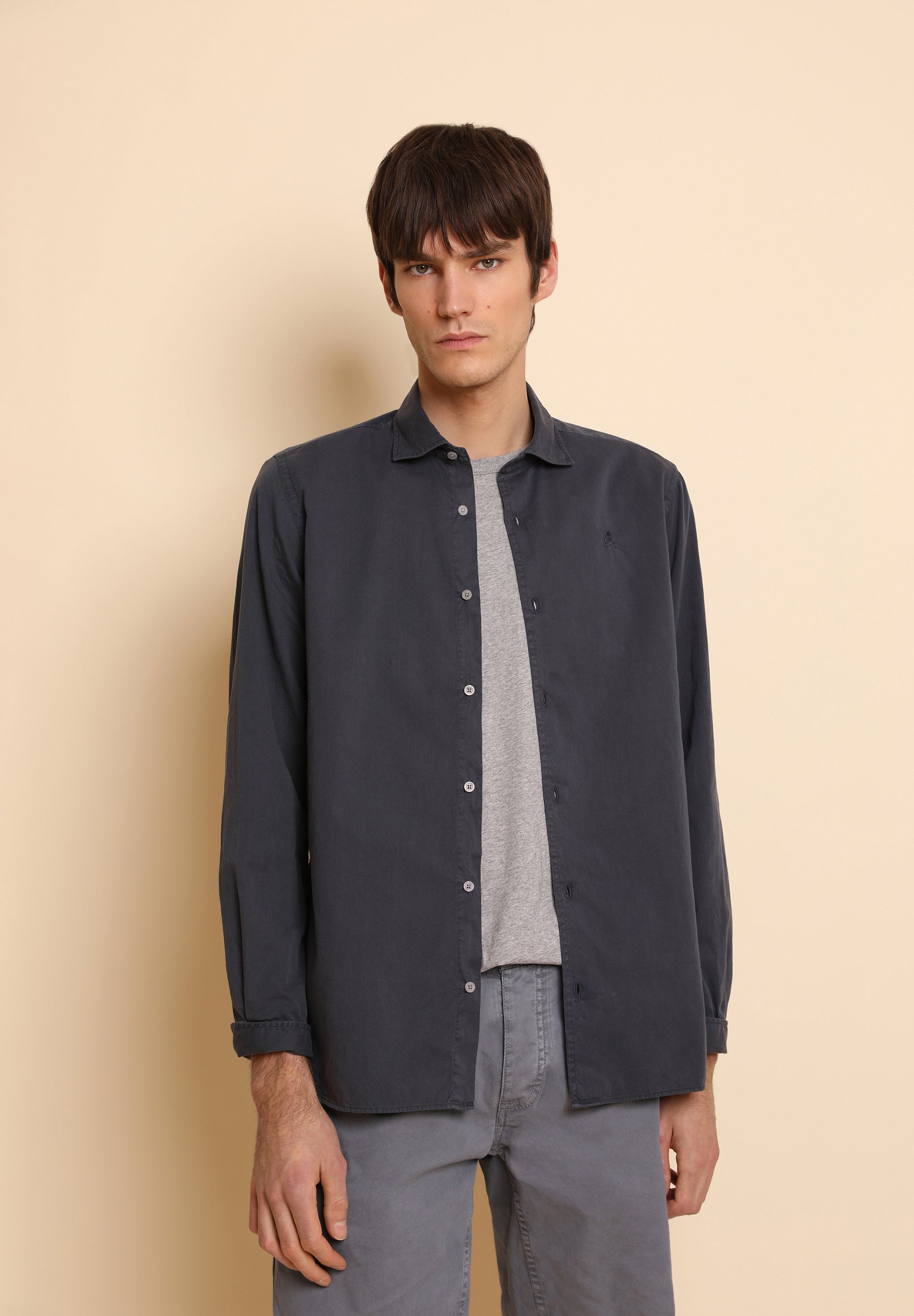 CAMISA LAVADA CALAVERA