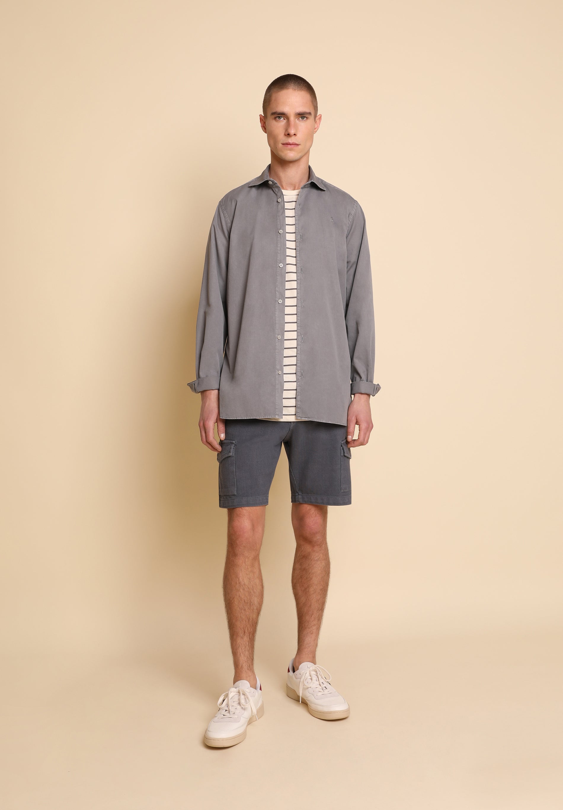 CAMISA LAVADA CALAVERA