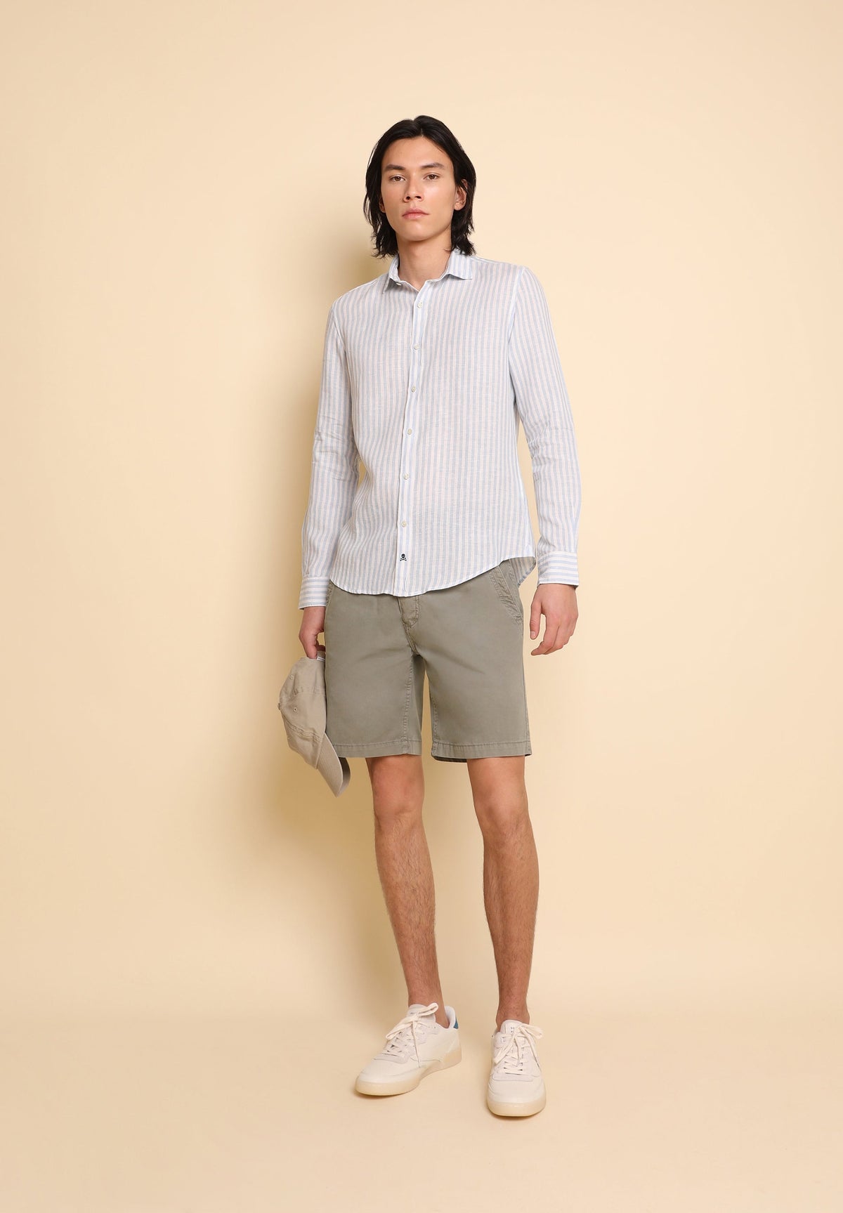 CAMISA LINO RAYAS