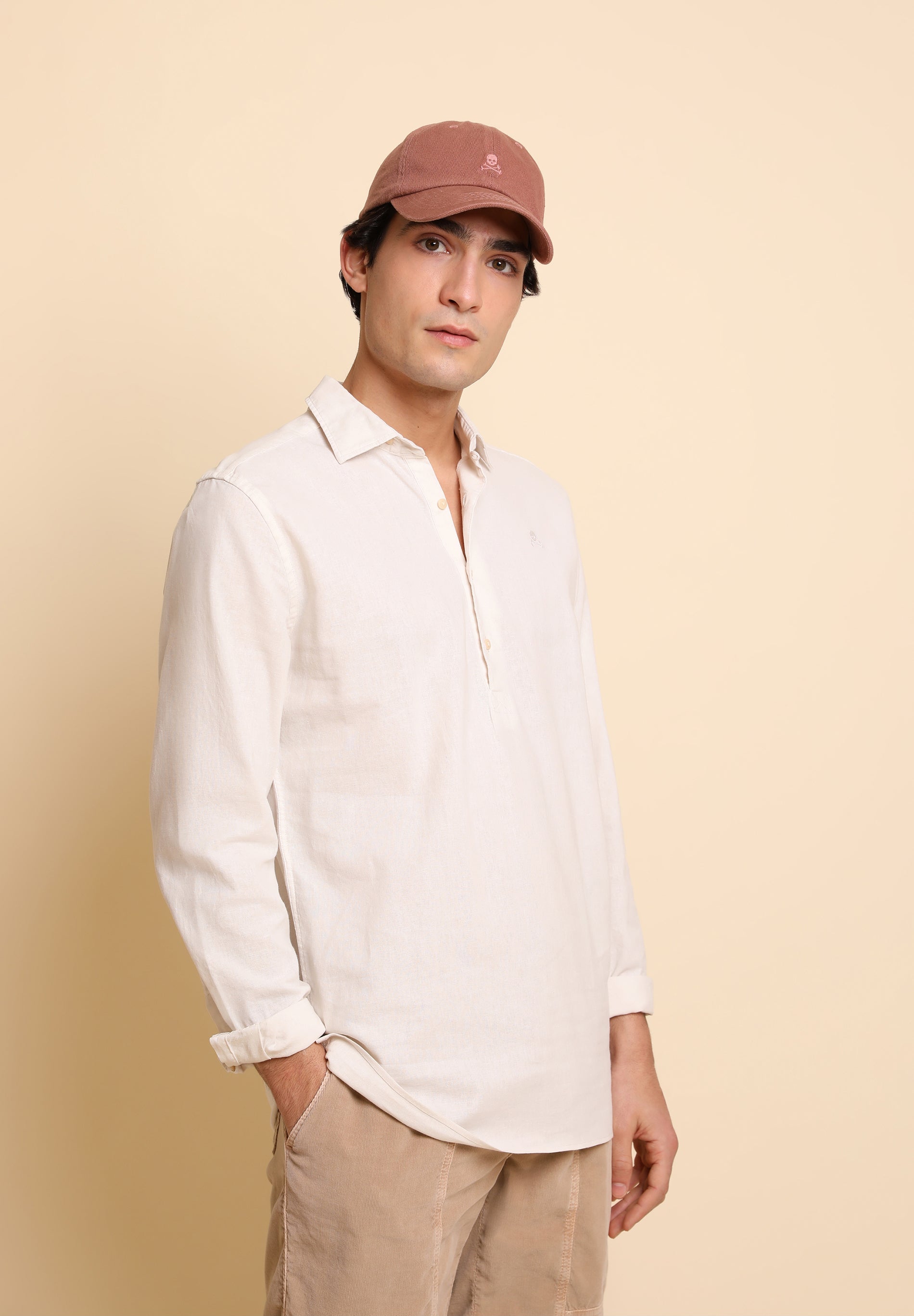 CAMISA POLERA LINO