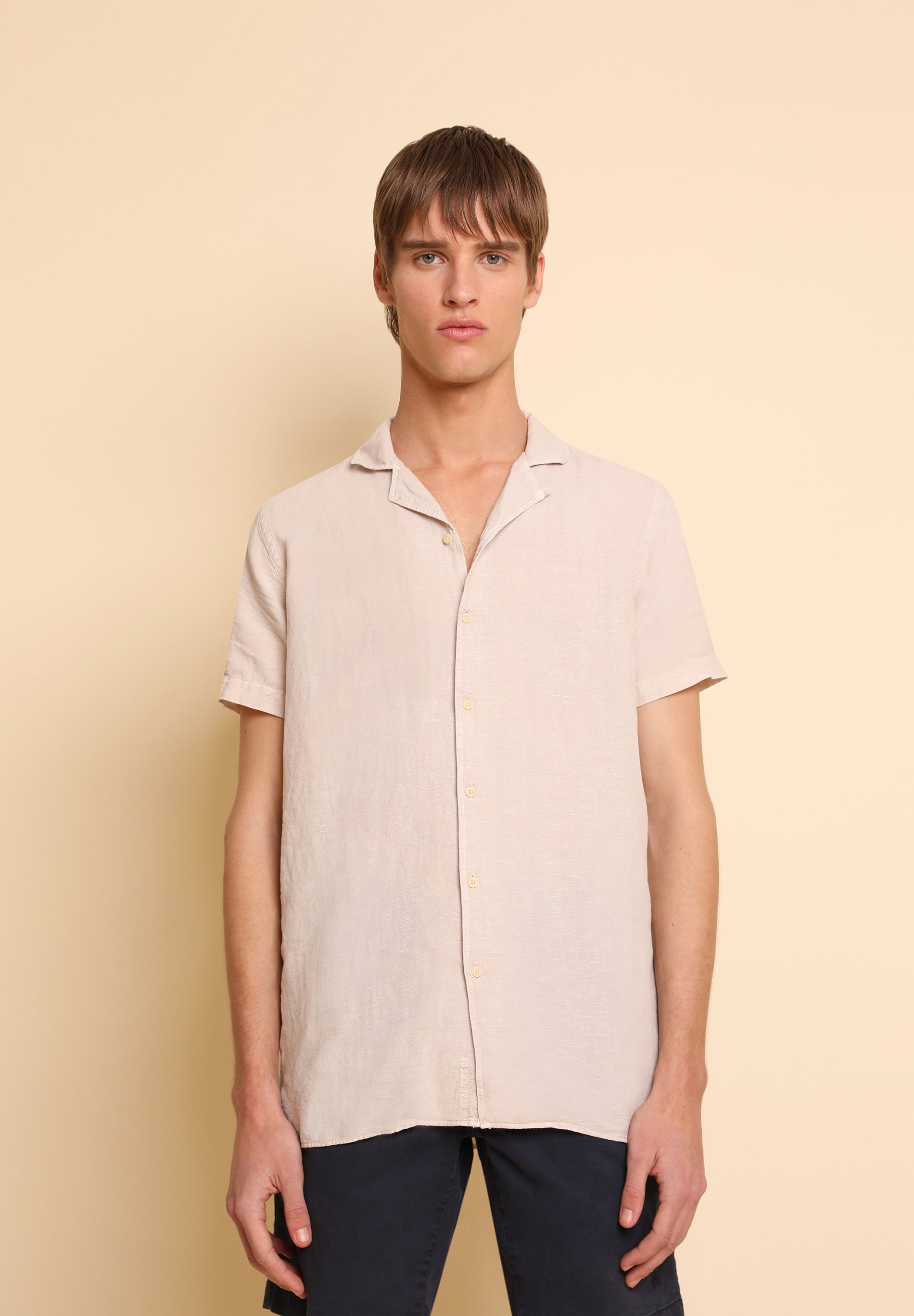 CAMISA MANGA CORTA LINO
