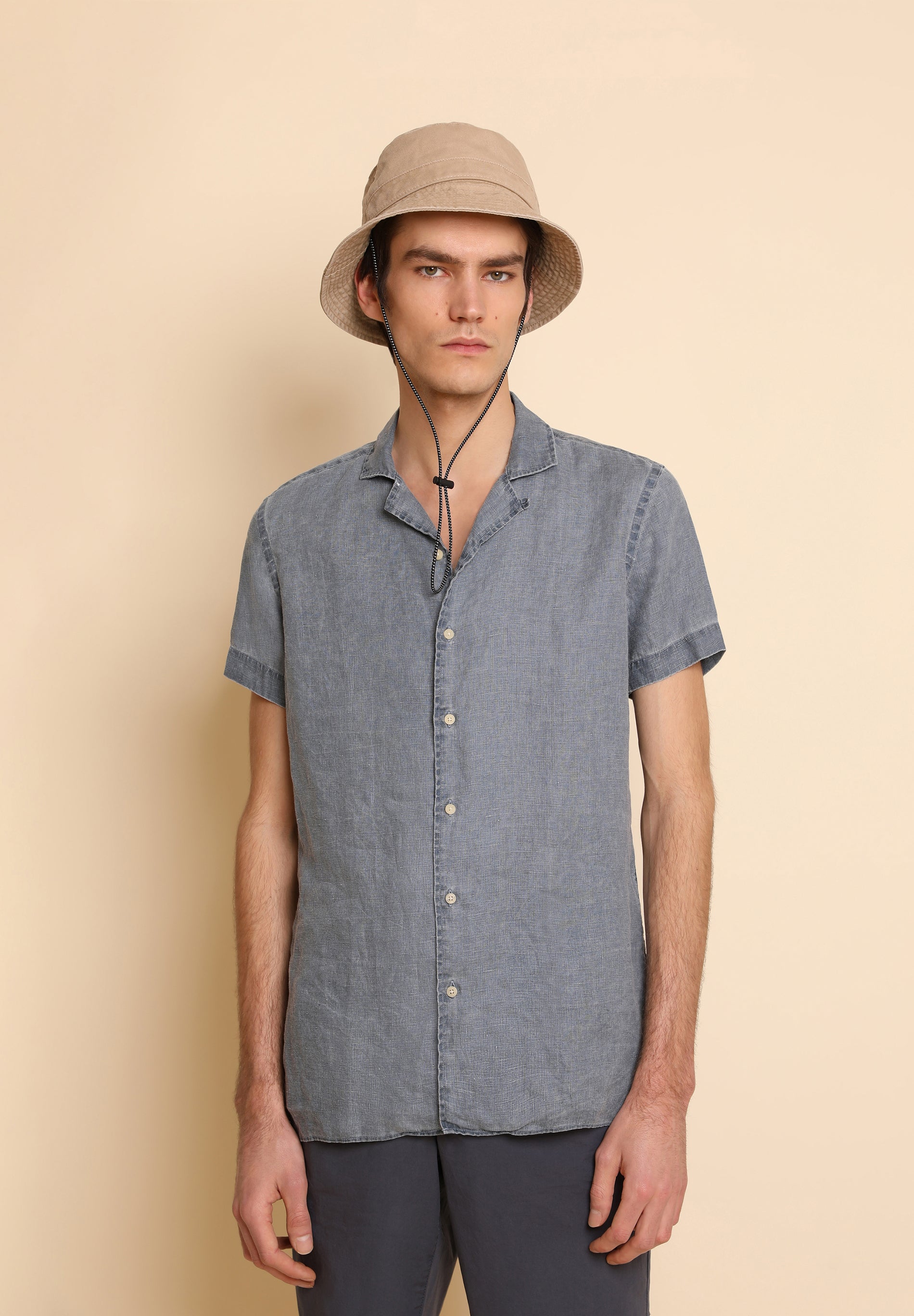 CAMISA MANGA CORTA LINO