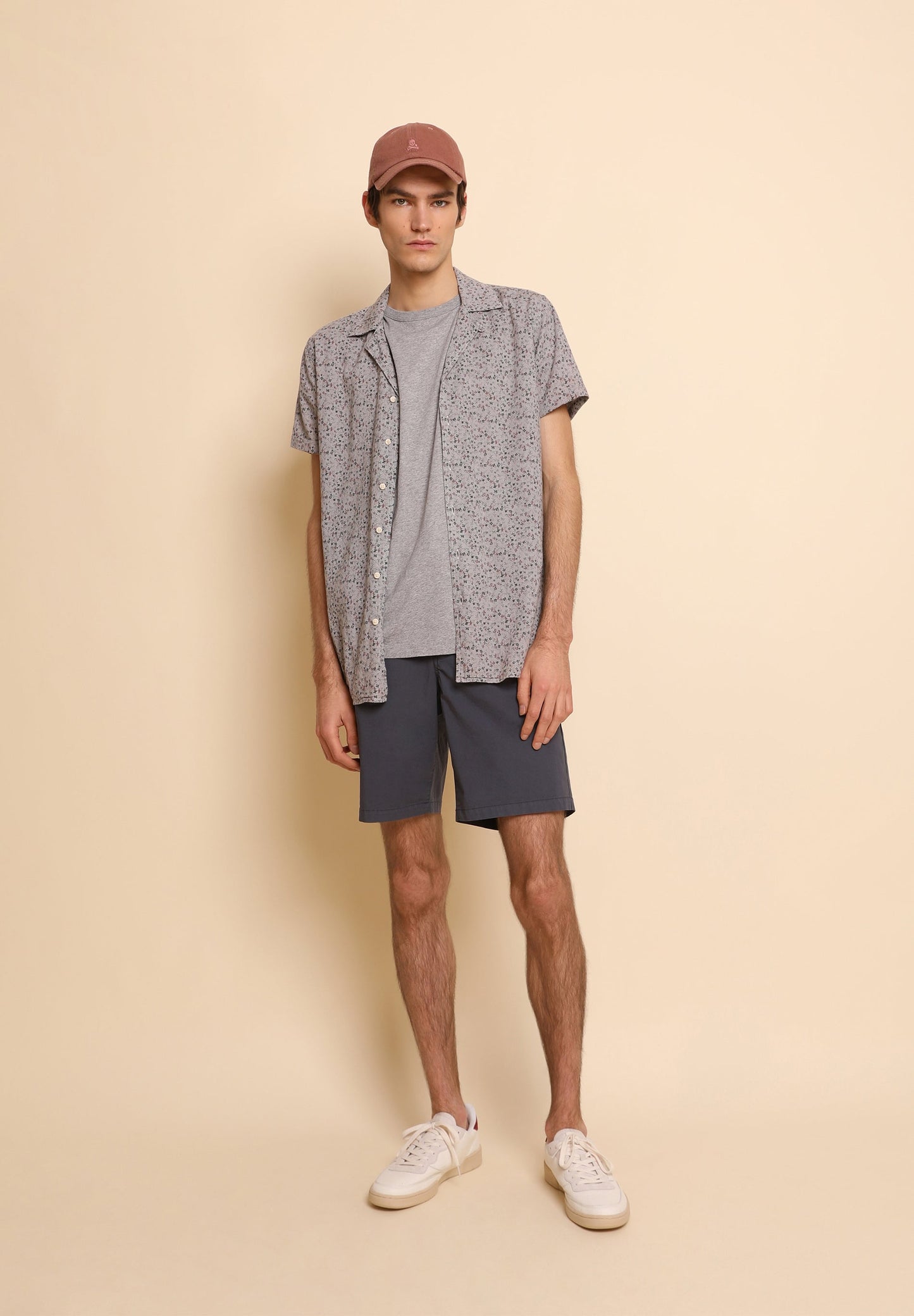 CAMISA MANGA CORTA FLORES