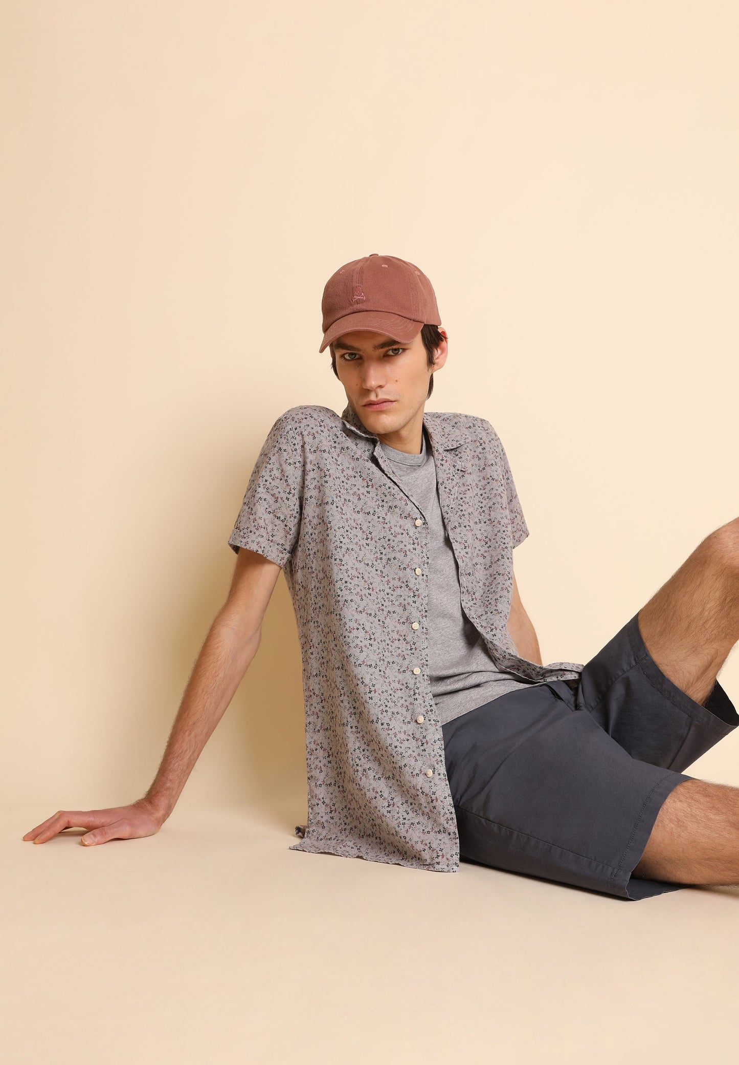 CAMISA MANGA CORTA FLORES