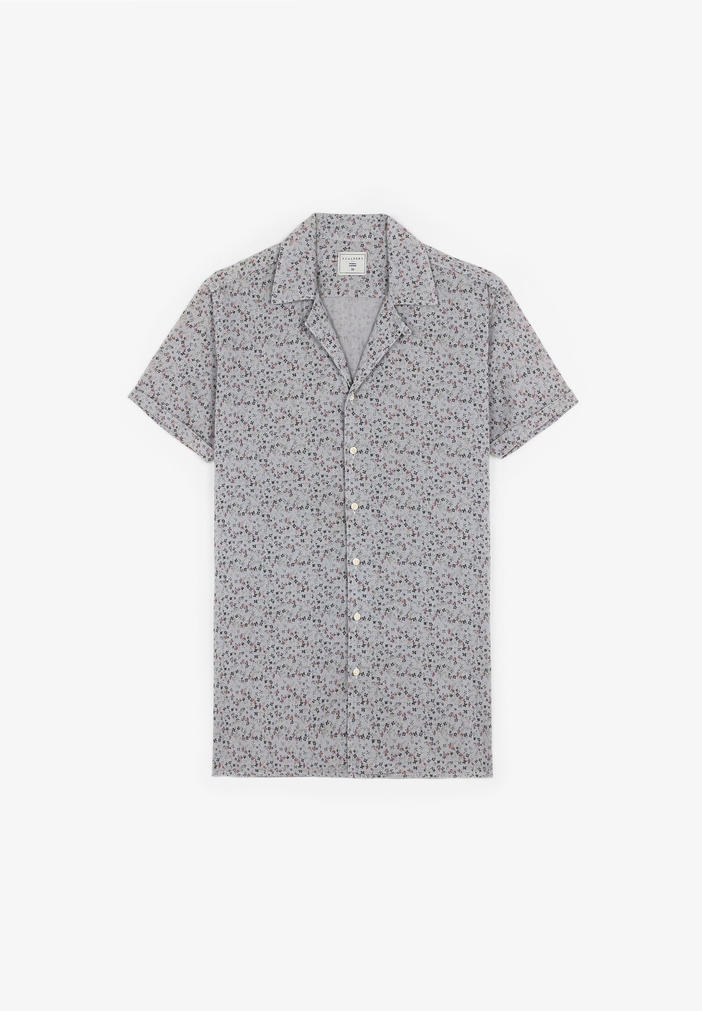 CAMISA MANGA CORTA FLORES