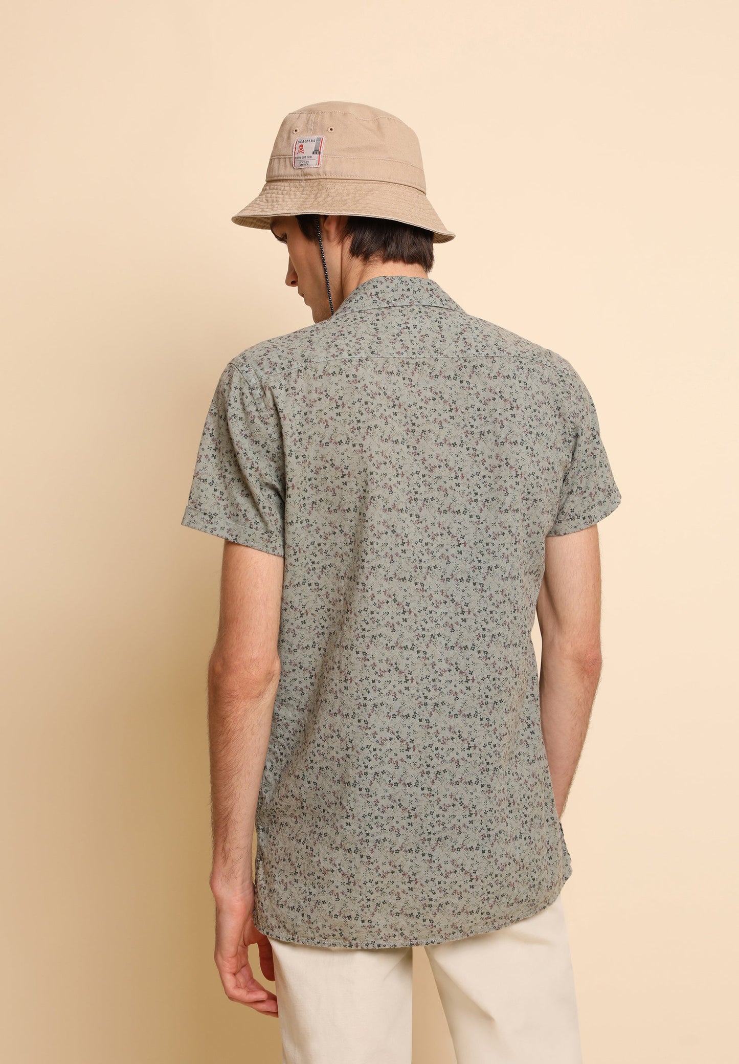 CAMISA MANGA CORTA FLORES