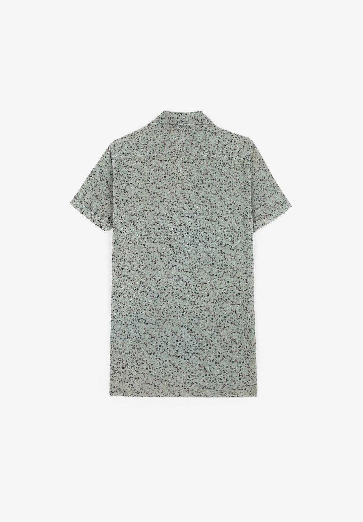 CAMISA MANGA CORTA FLORES
