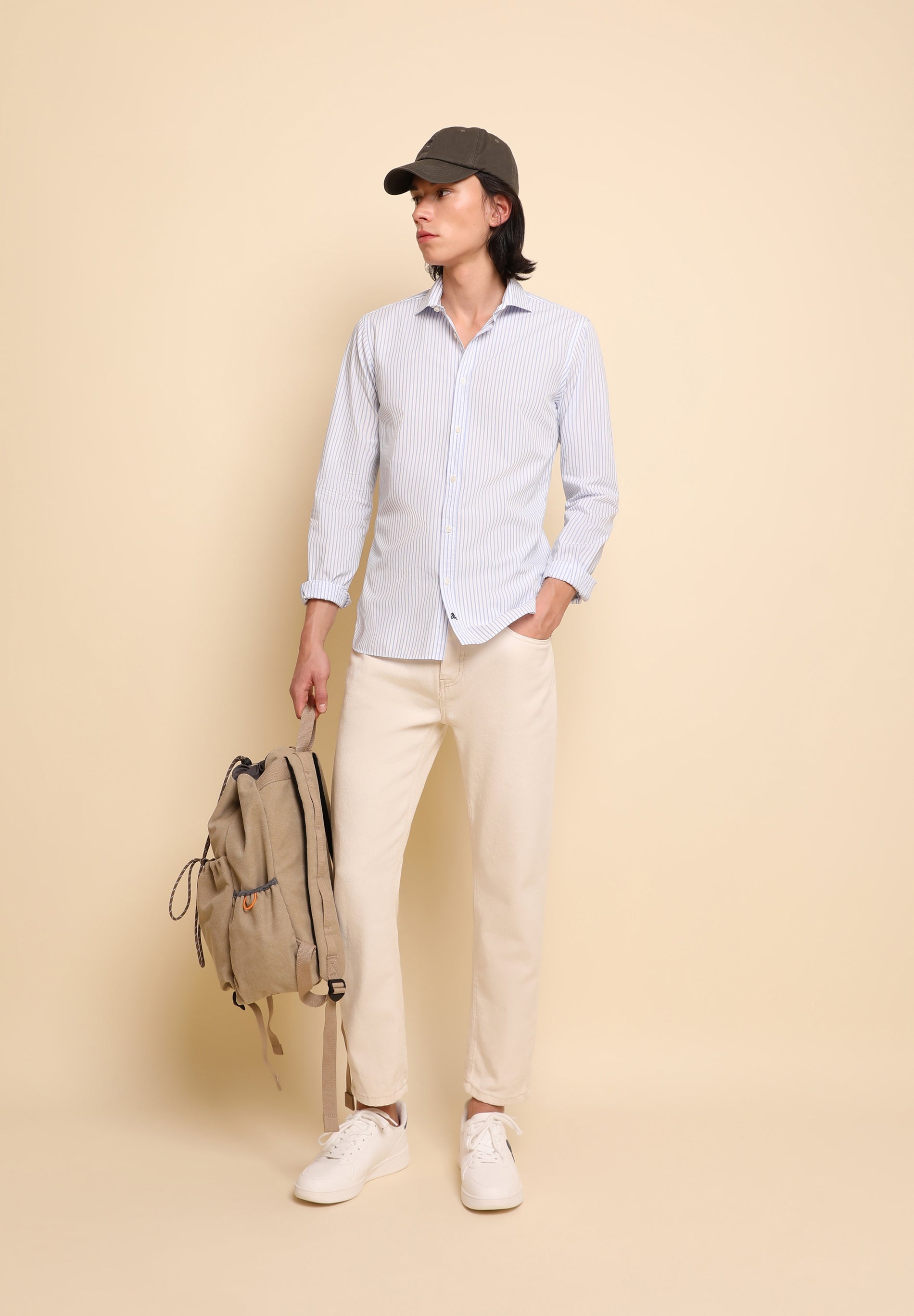 CAMISA RAYAS SLIM FIT