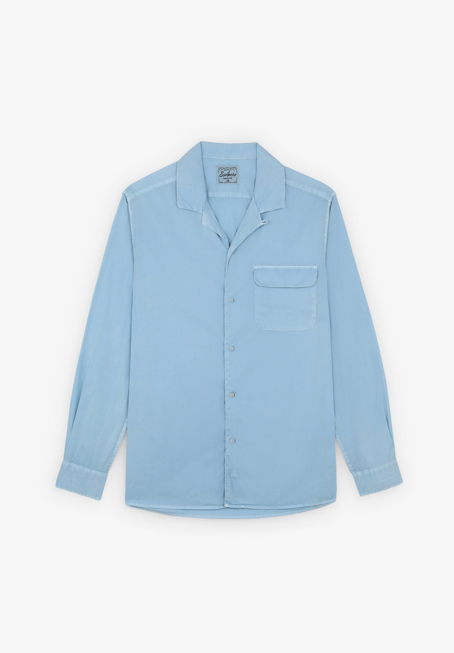 CAMISA PIJAMERA BOLSILLO