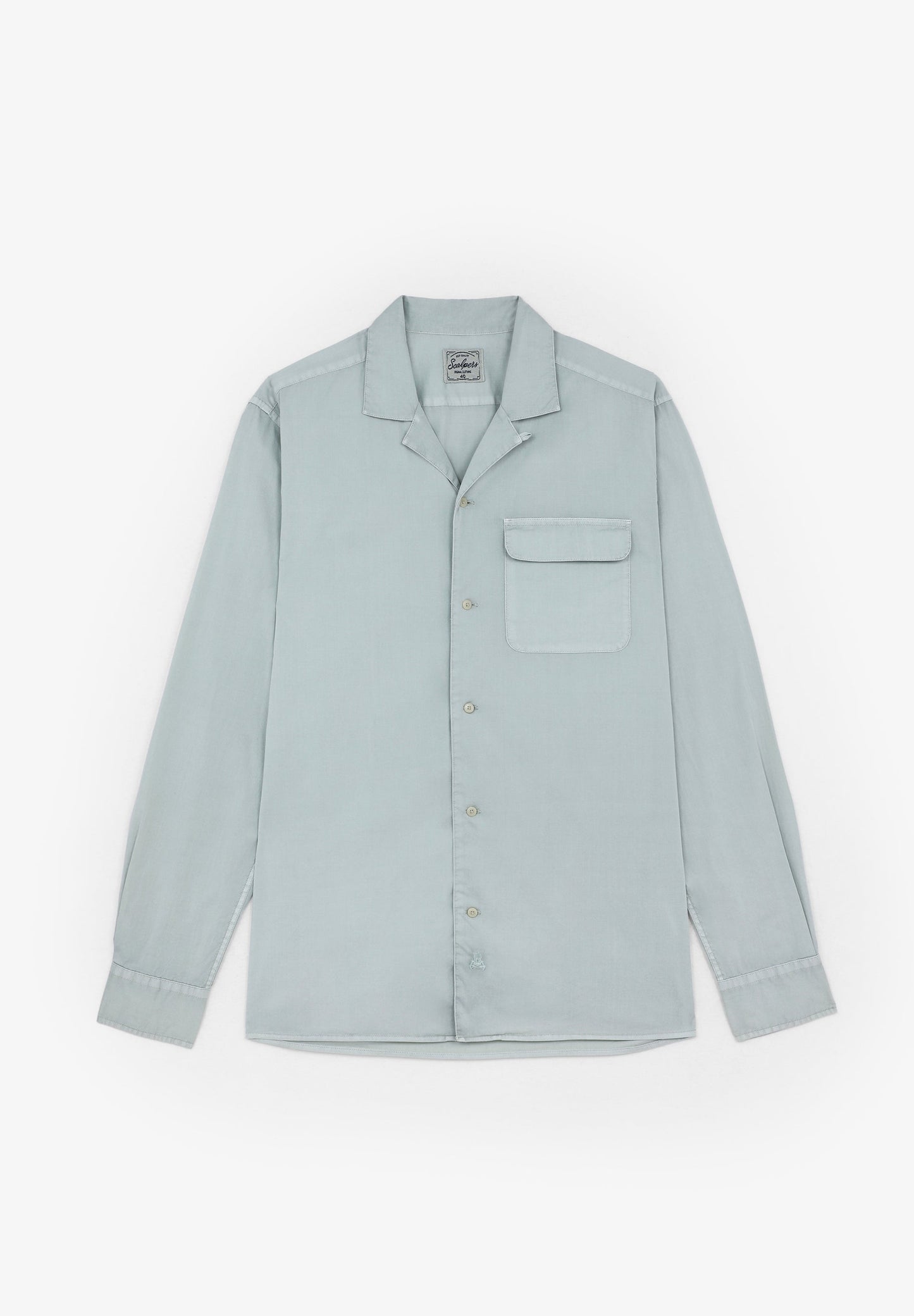 CAMISA PIJAMERA BOLSILLO