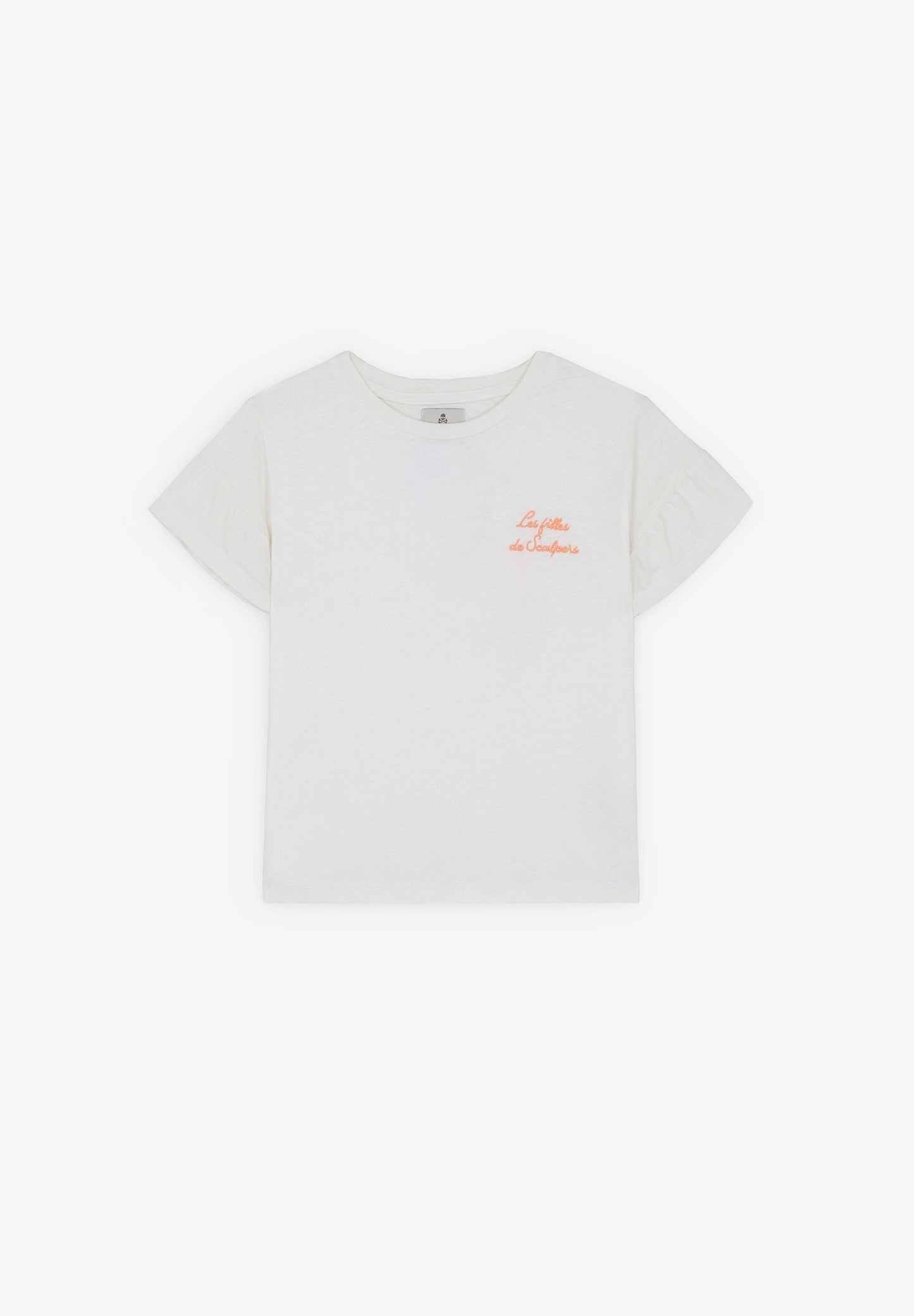 CAMISETA LINO BORDADO