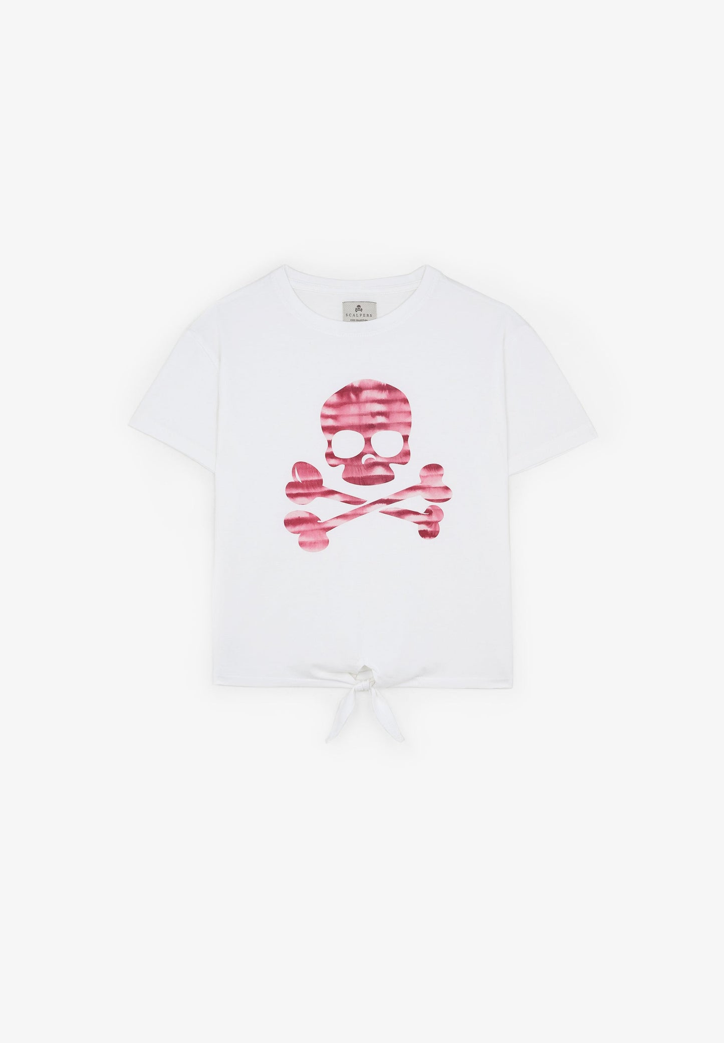 CAMISETA CALAVERA TIE DYE NUDO