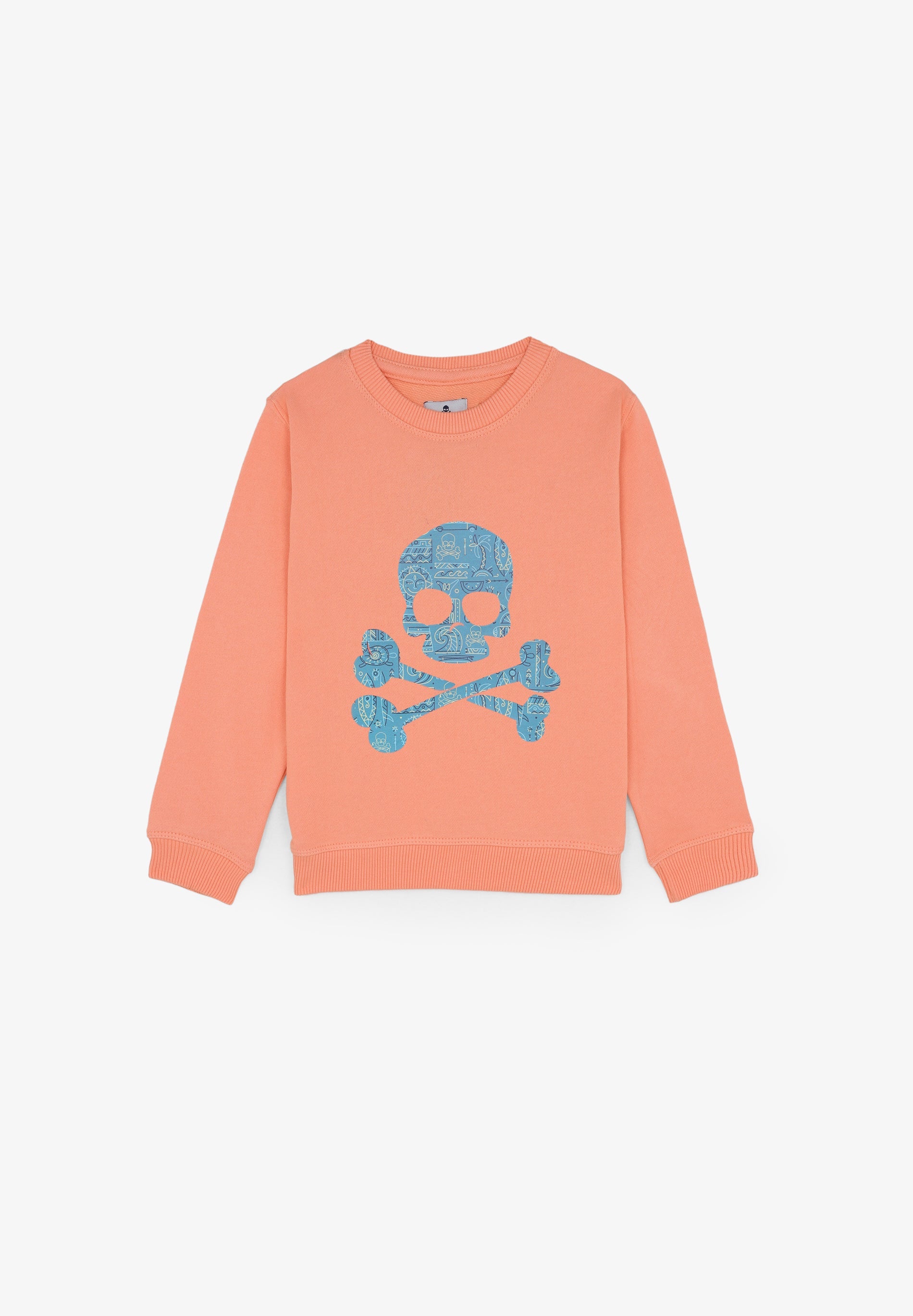 SUDADERA CALAVERA ÉTNICA