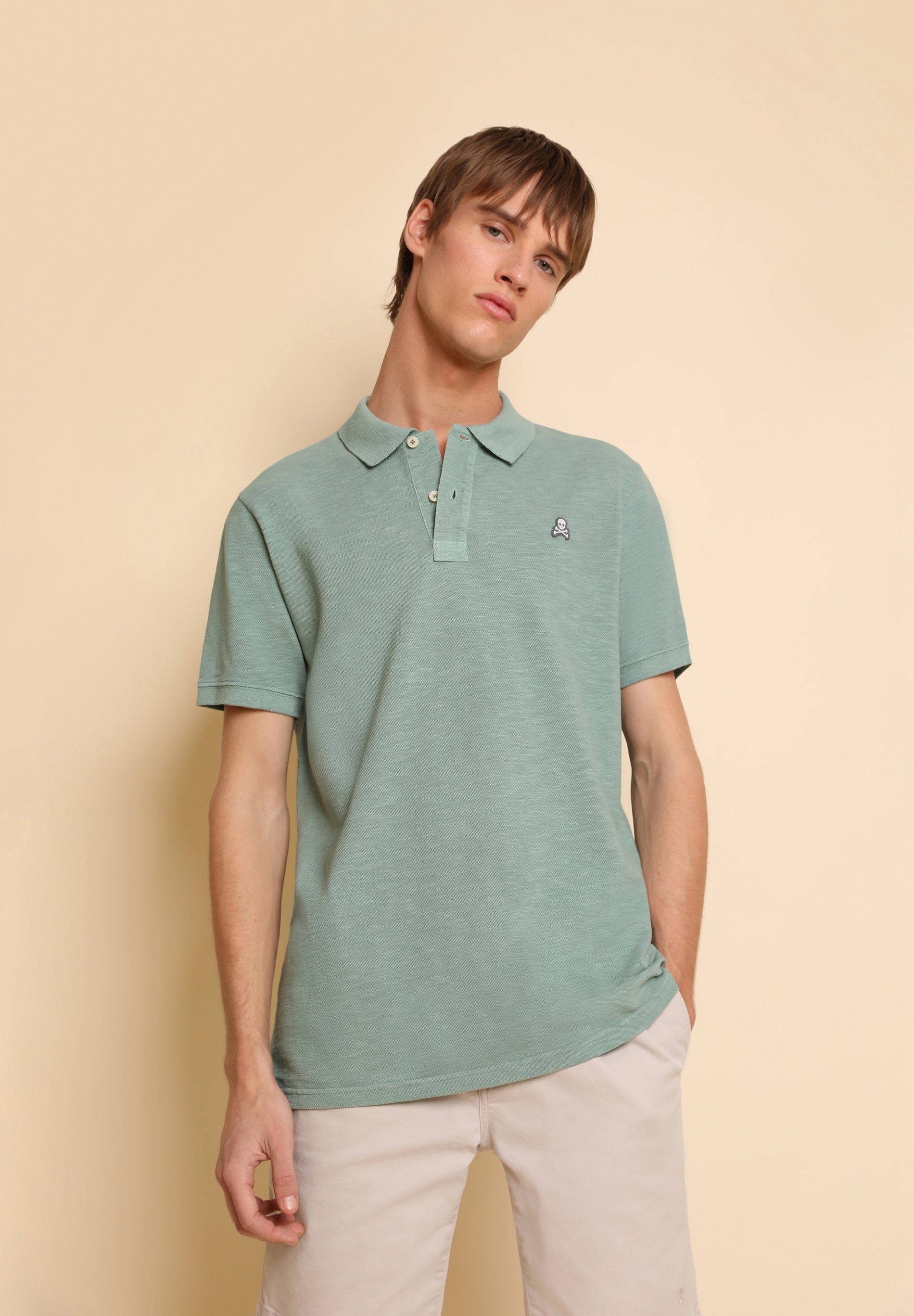POLO CALAVERA PARCHE