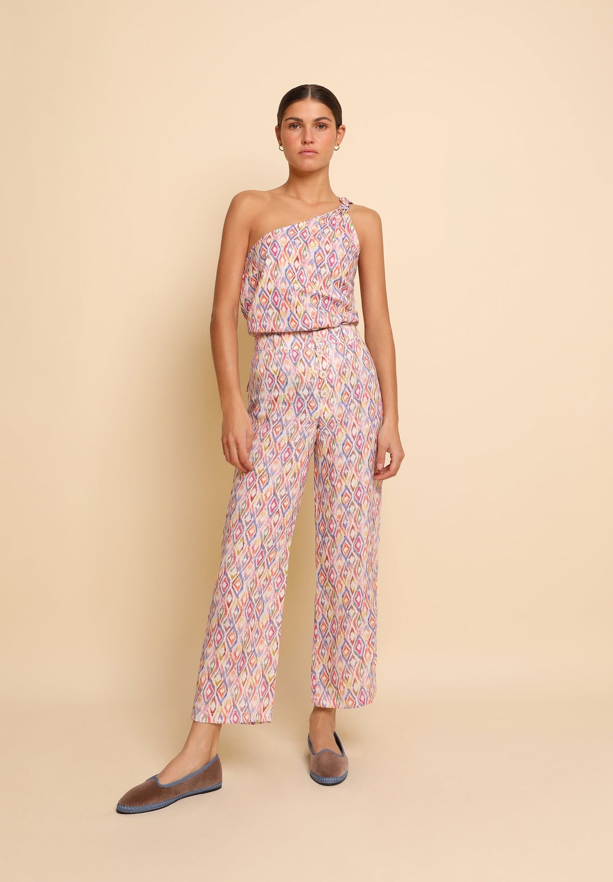 PANTALÓN LINO ÉTNICO