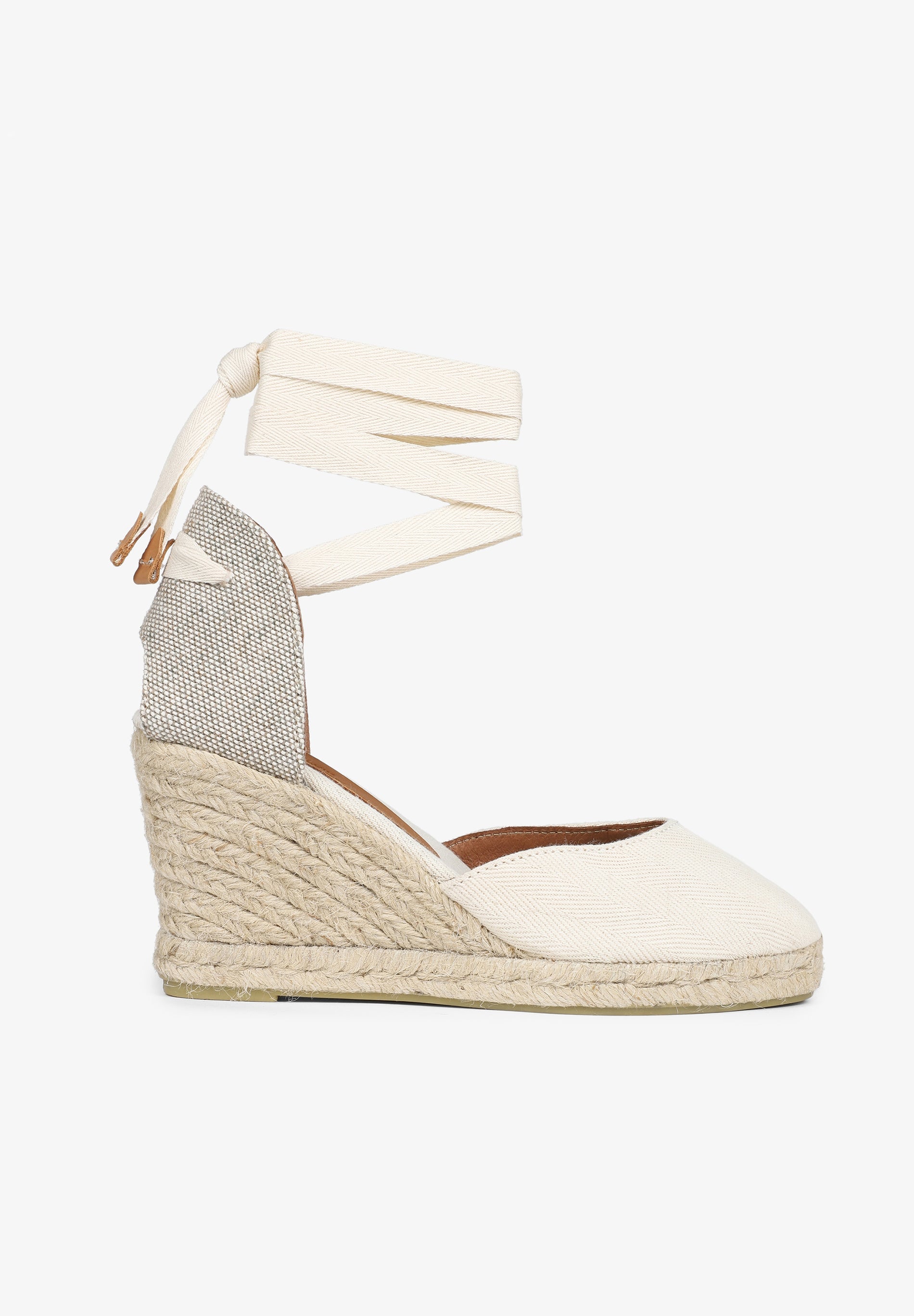 ALPARGATAS CUÑA TIRAS